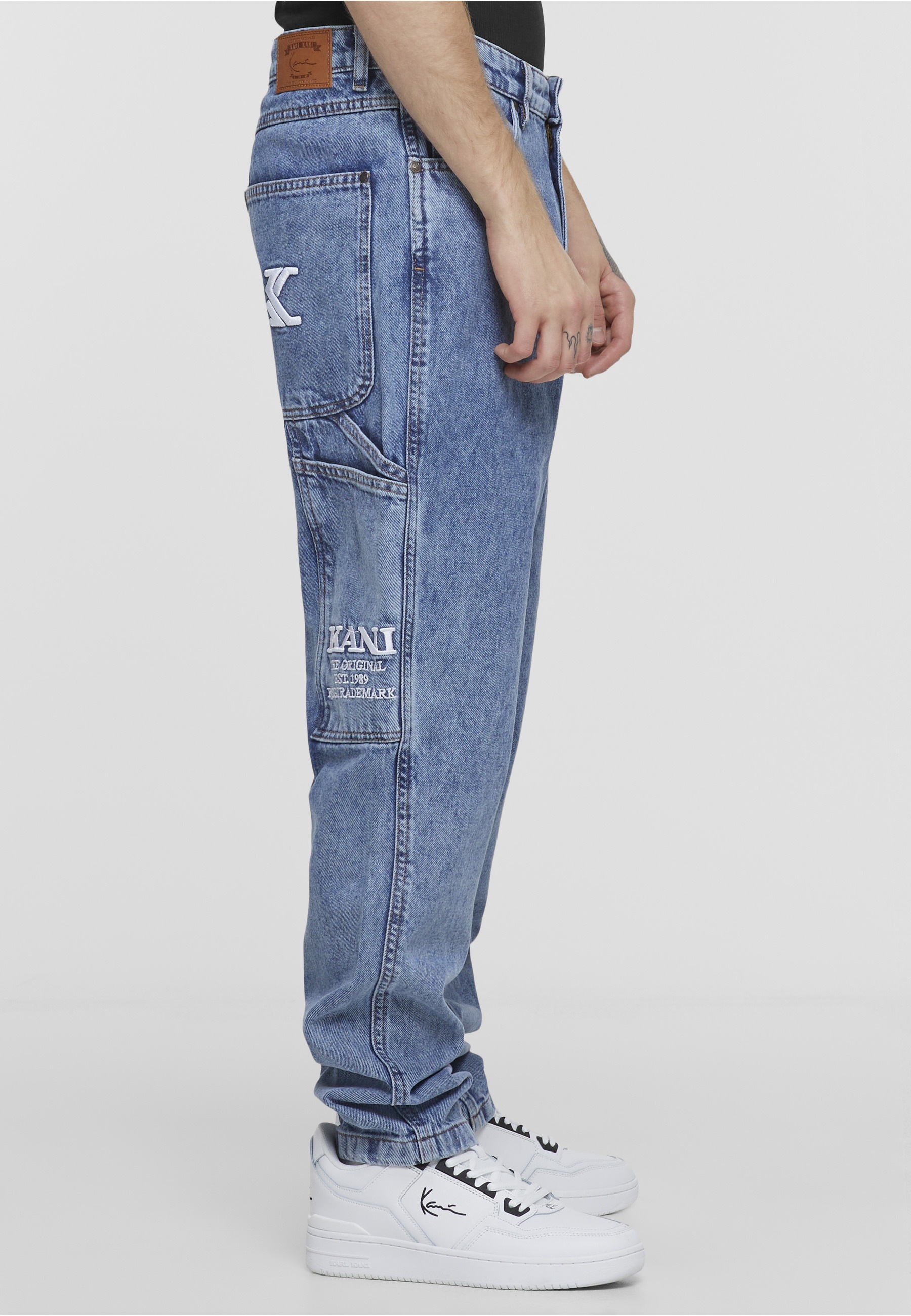 Karl Kani Bequeme Jeans »Karl Kani Herren KK Retro Tapered Workwear Denim«
