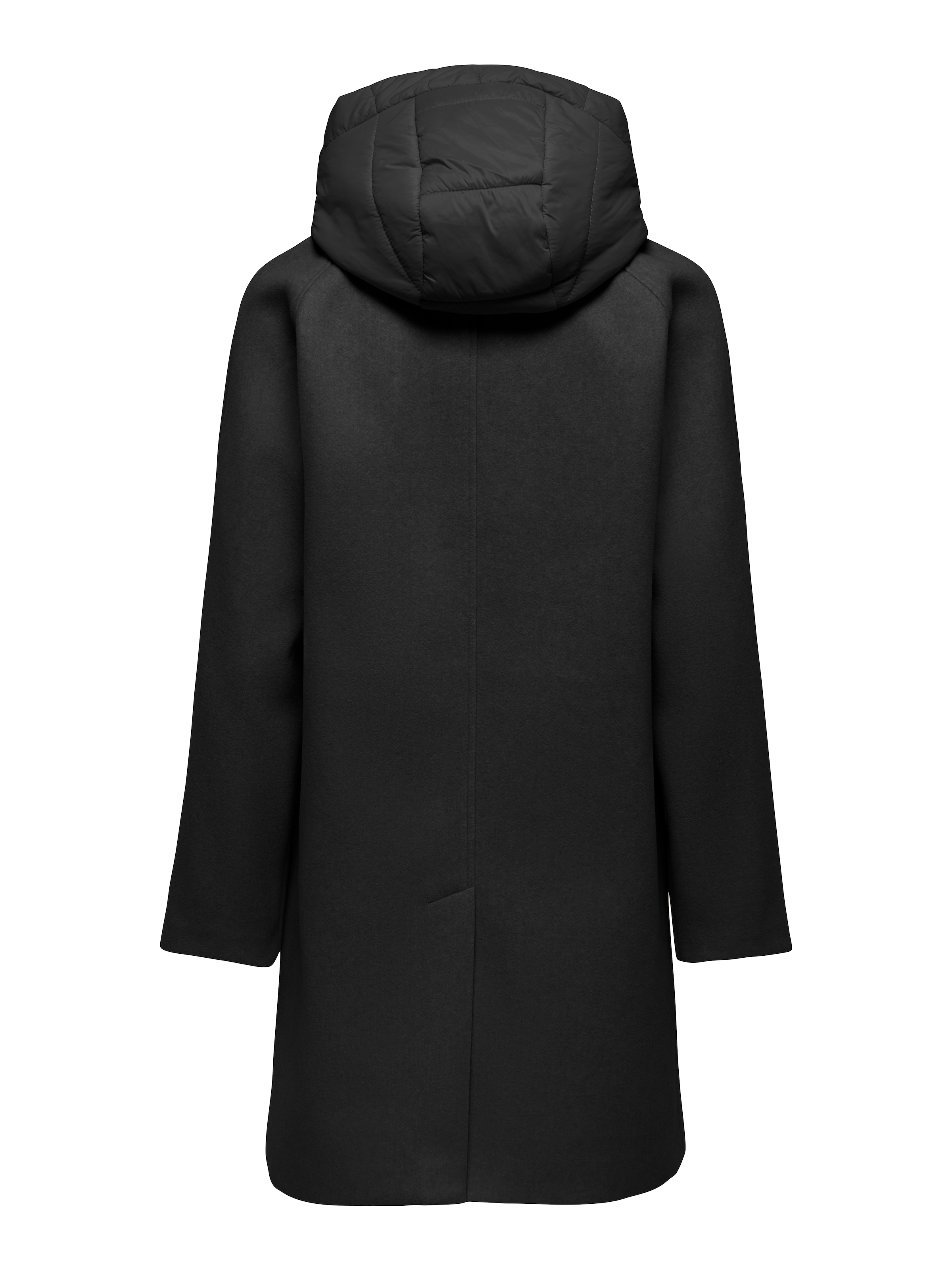 ONLY Kurzmantel »ONLBLOOM HOOD COAT CS OTW« Kunstfaser, mit Steppeinsatz und Kapuze