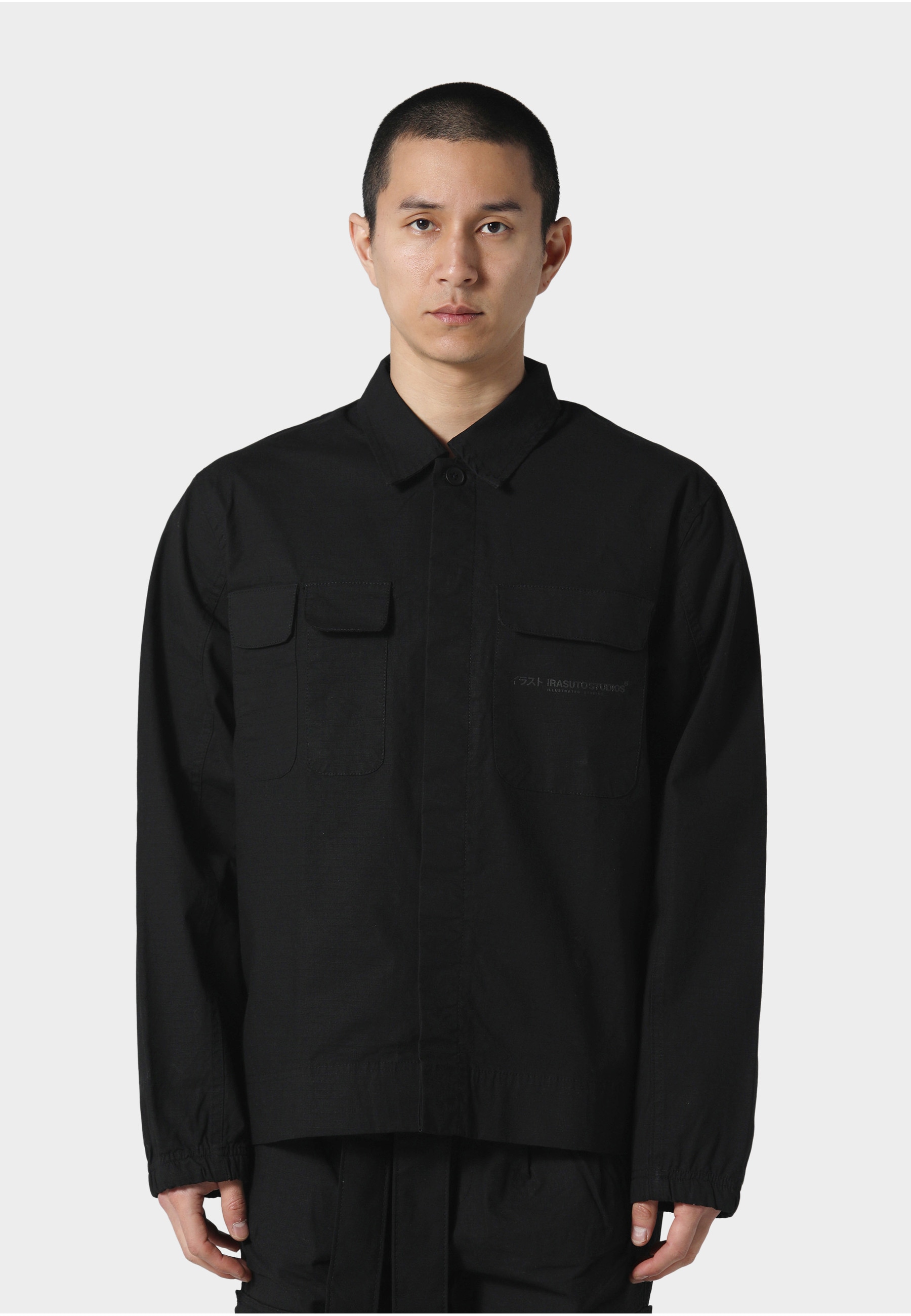 Irasuto Studios Allwetterjacke »Irasuto Studios RIP STOP COACH JACKET« 1 Stk. tlg. ohne Kapuze