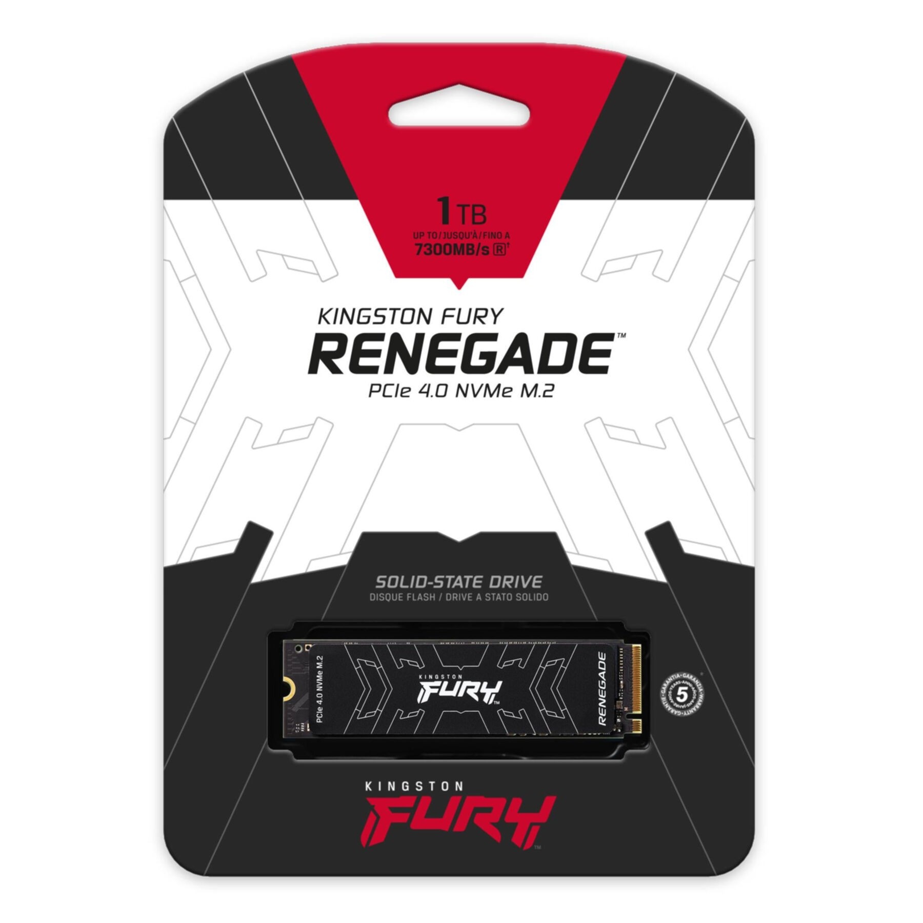 Kingston interne SSD »1000G FURY RENEGADE M.2 2280 NVMe SSD«