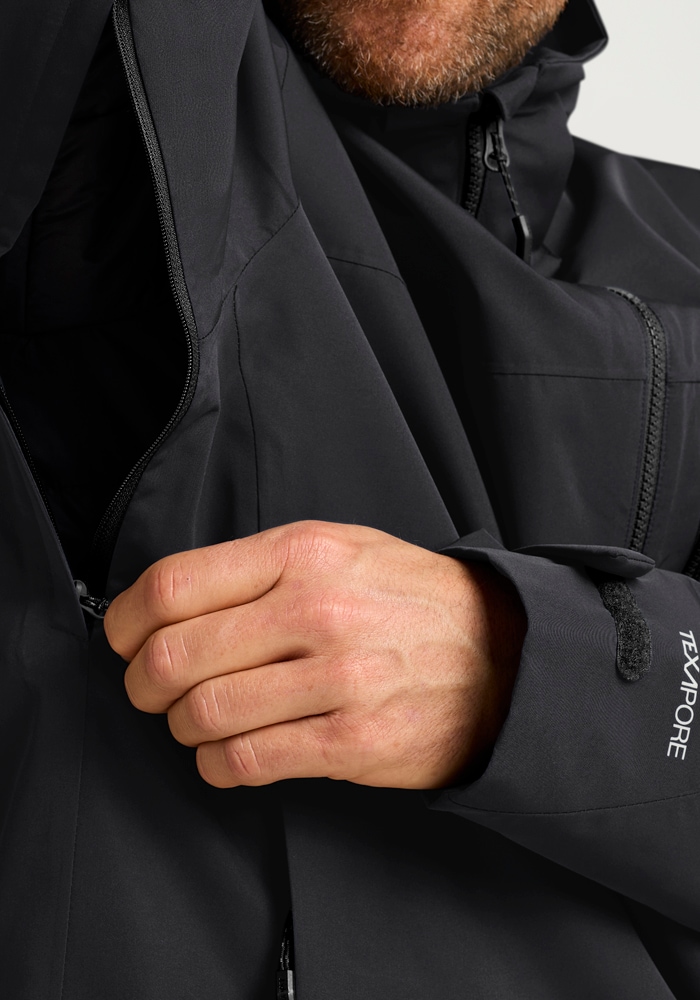 Jack Wolfskin Skijacke »FLOWLINE 3IN1 JKT M«, mit Kapuze