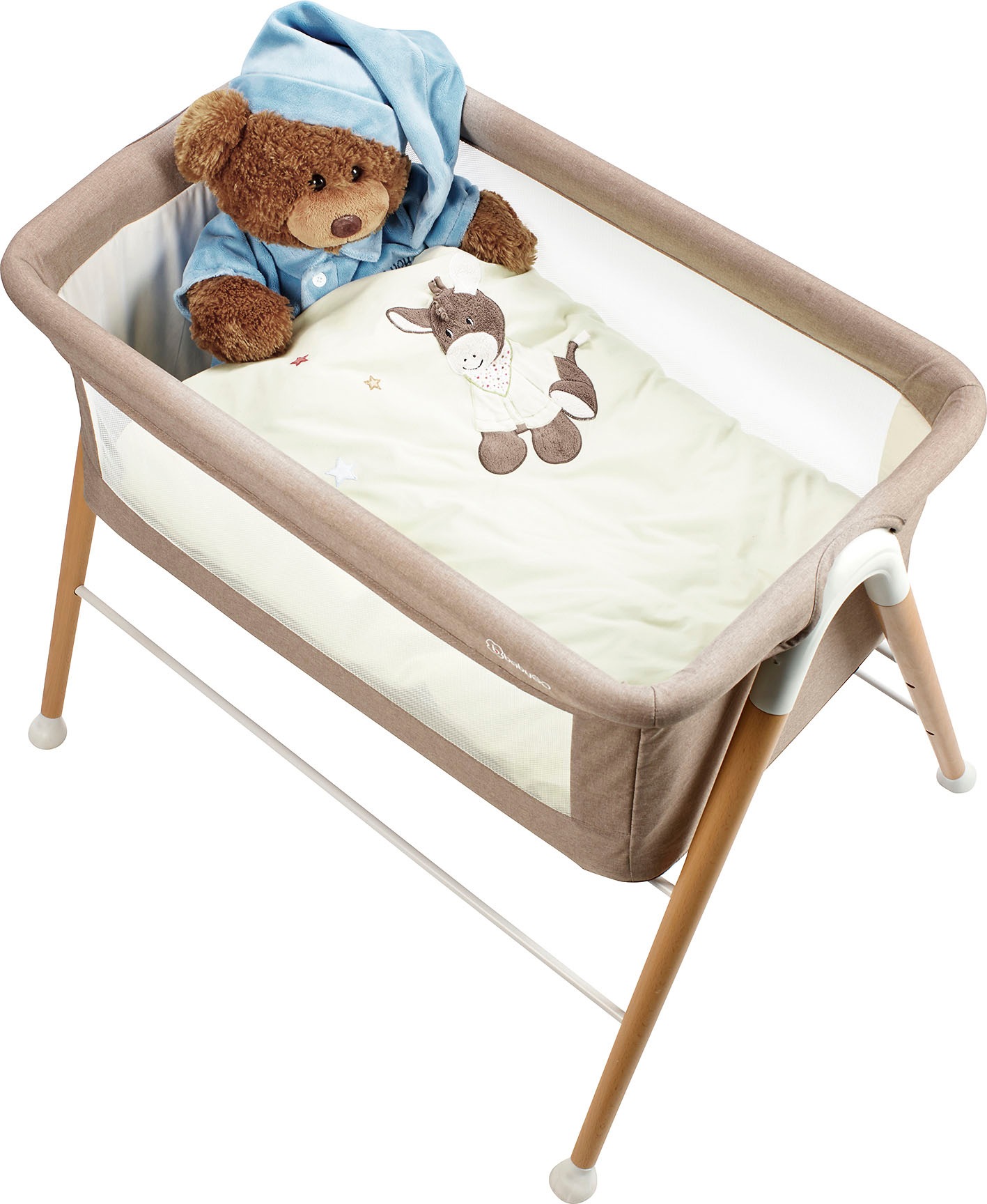 Lit Bébé BABYGO GoodNight Beige 3