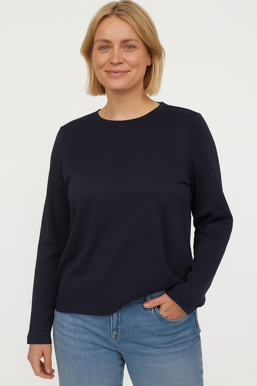 Vero Moda Langarmshirt "VMPAULINA LS T-SHIRT GA JRS NOOS" günstig online kaufen