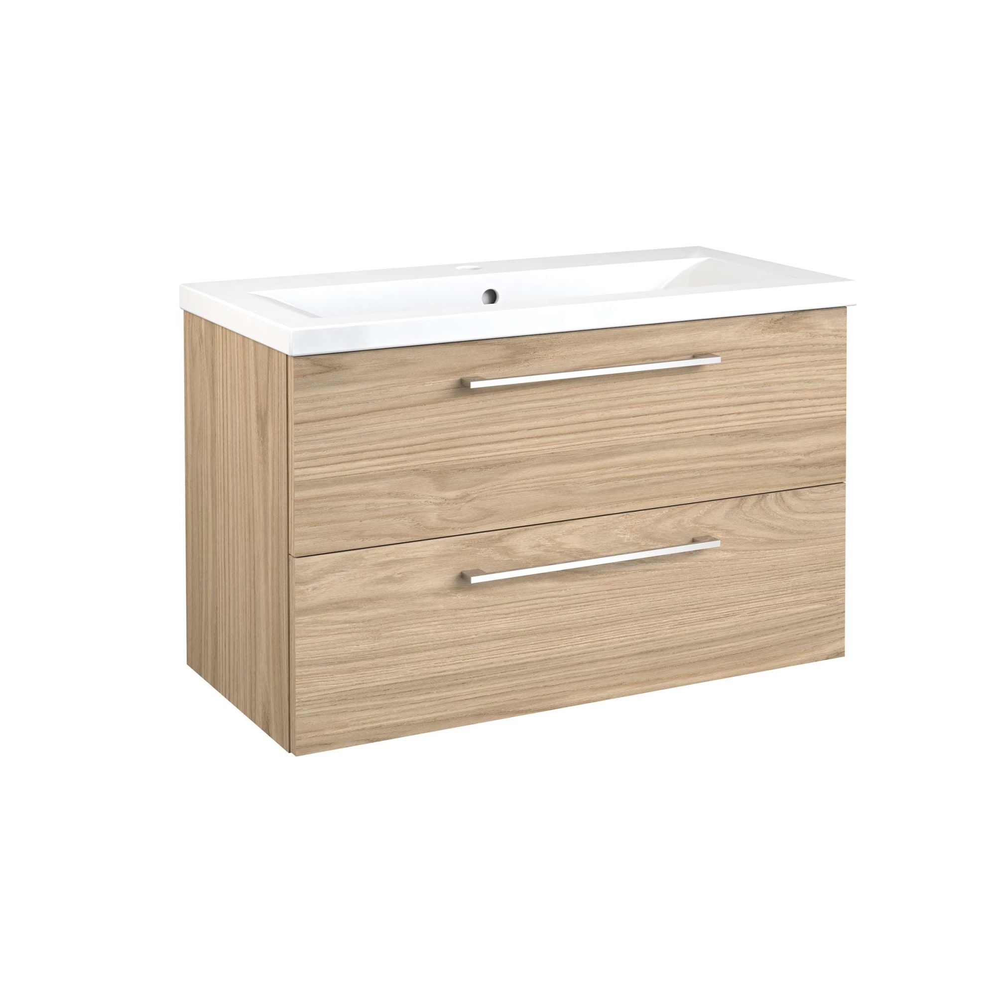 welltime Waschtisch "Scandic, Waschbeckenunterschrank inkl. Waschbecken, Ba günstig online kaufen