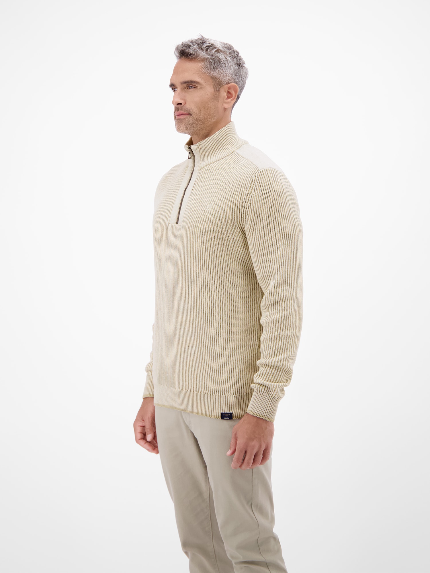 LERROS Strickpullover »LERROS Herren Troyer - casual, modisch und bequem«