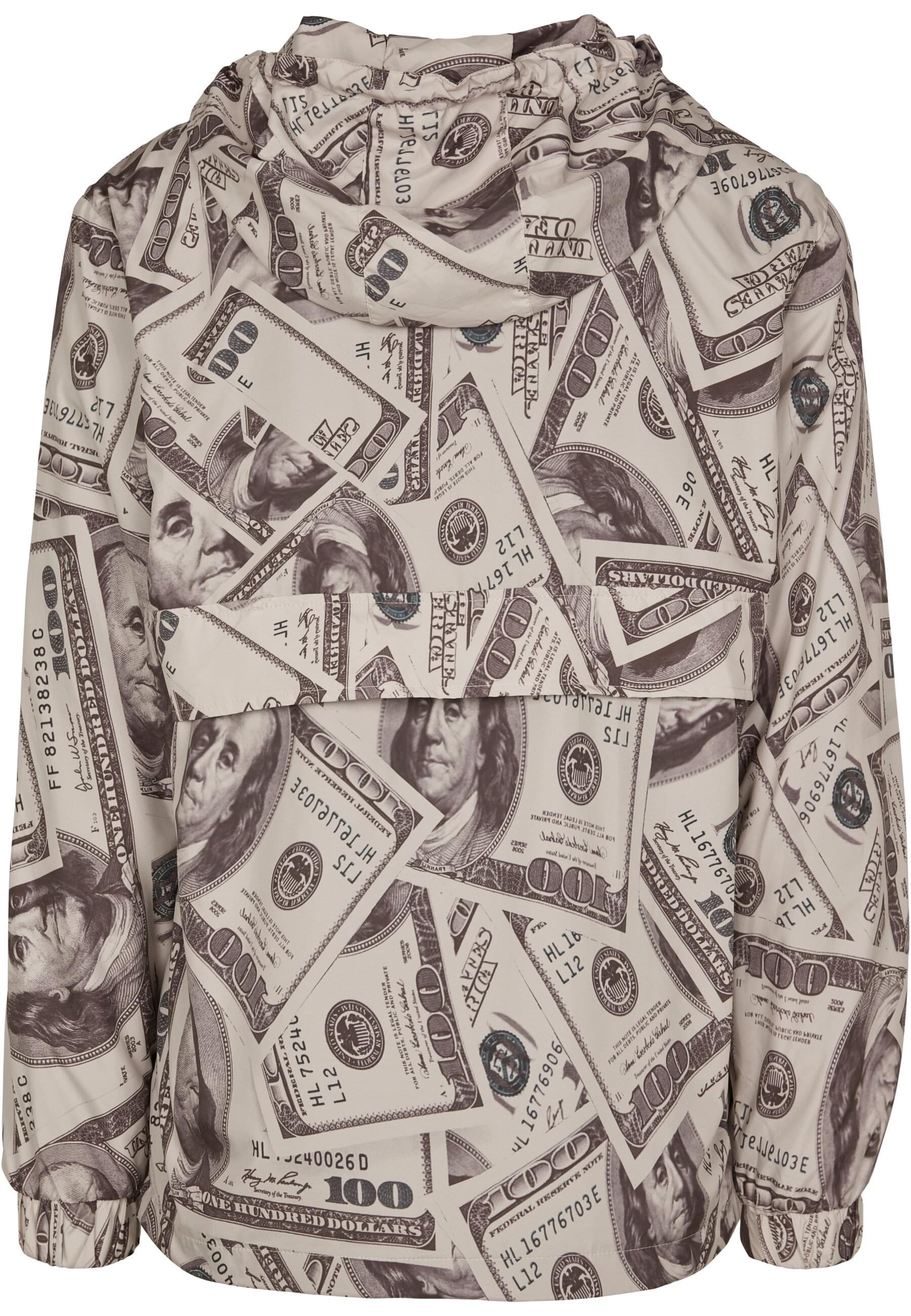MisterTee Allwetterjacke "MisterTee Herren Mister Tee Dollar Windbreaker" 1 günstig online kaufen