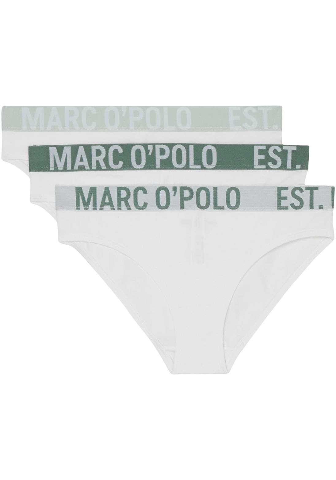 Marc OPolo Bikinislip, (3er Pack), mit Logobund