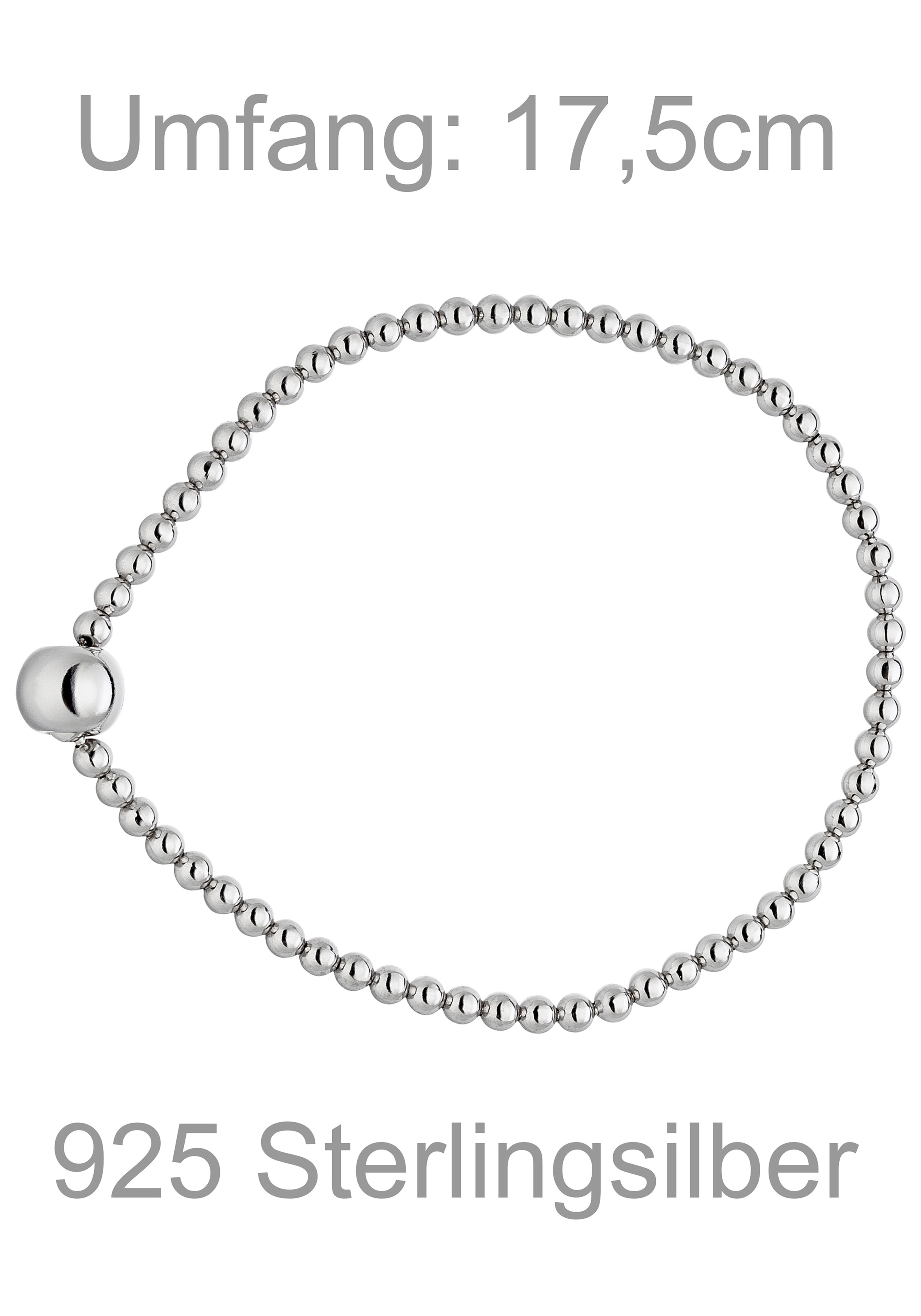 JOBO Armband »Kugel-Armband« 925 Silber