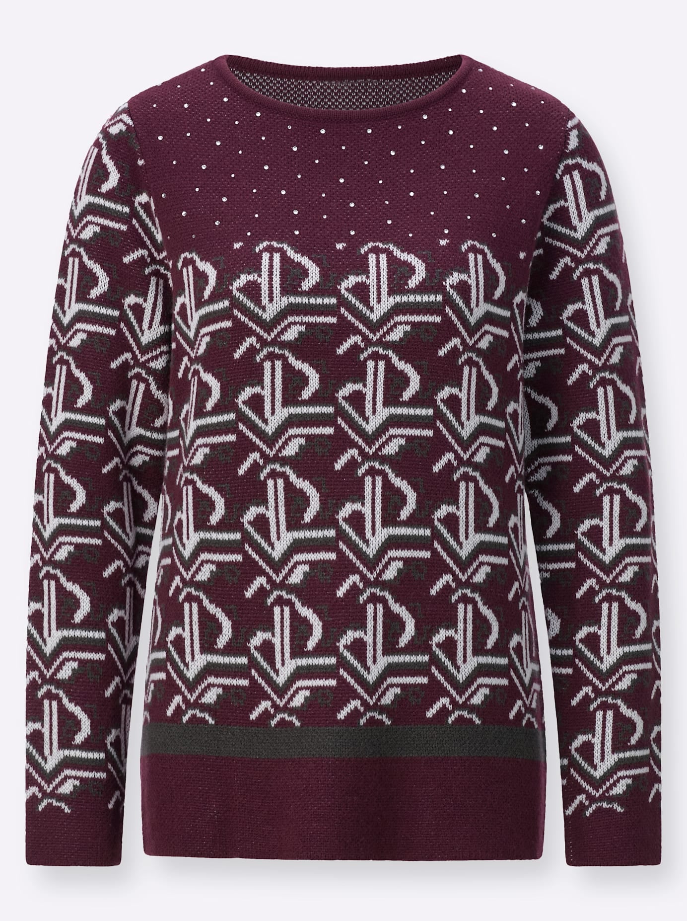 creation L Rundhalspullover »Merino-Mix-Pullover«