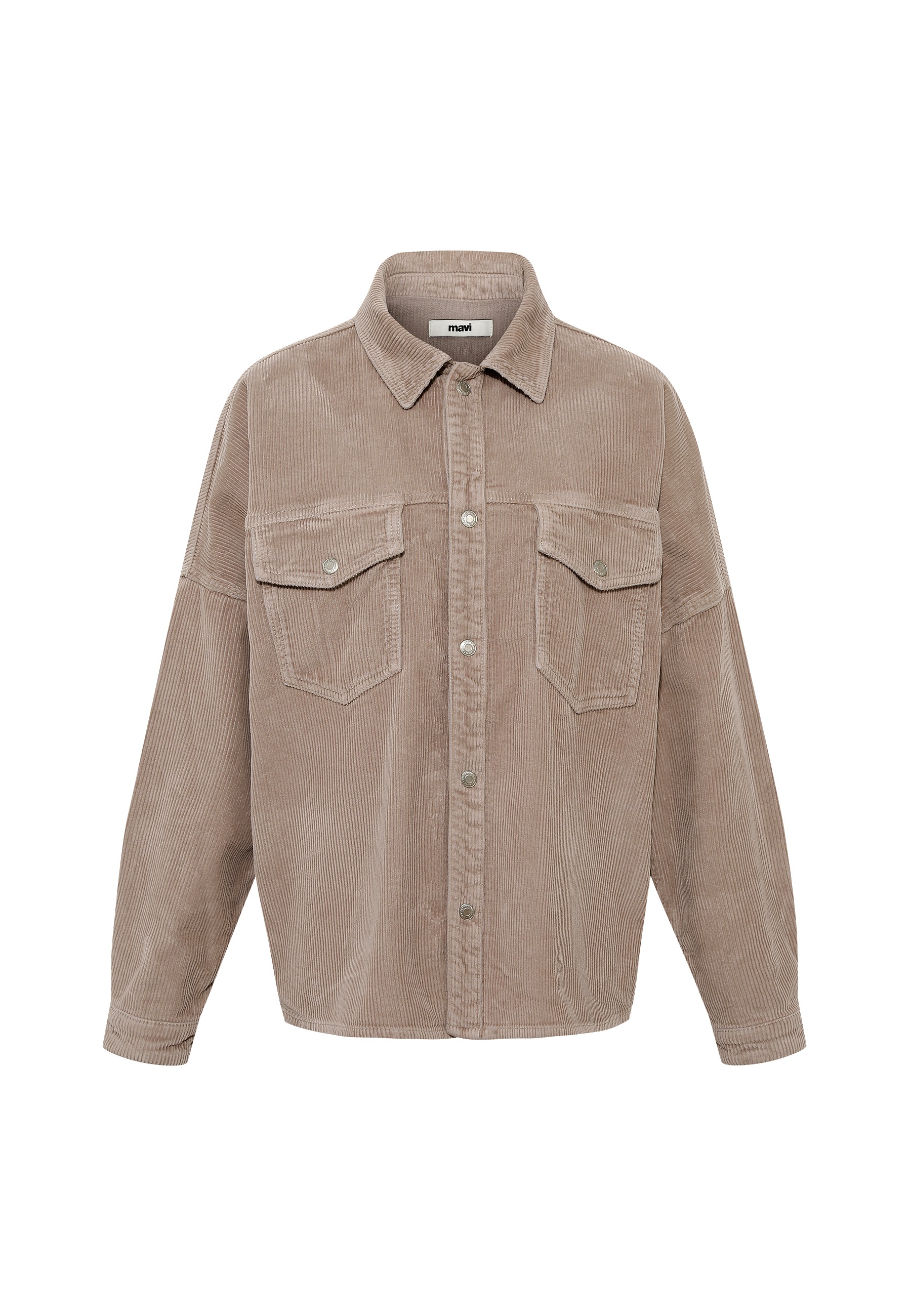 Mavi Langarmbluse »FIONA«, Boyfriend Cord Overshirt