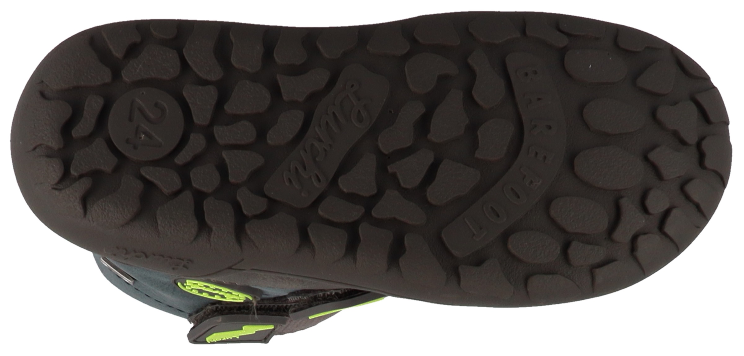 Lurchi Barfußschuh »Jimmy Barefoot TEX«, Klettboots mit TEX, Größenschablone zum Download