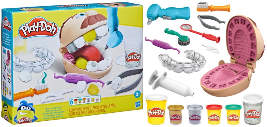 Hasbro Knete »Play-Doh Zahnarzt Dr. Wackelzahn«