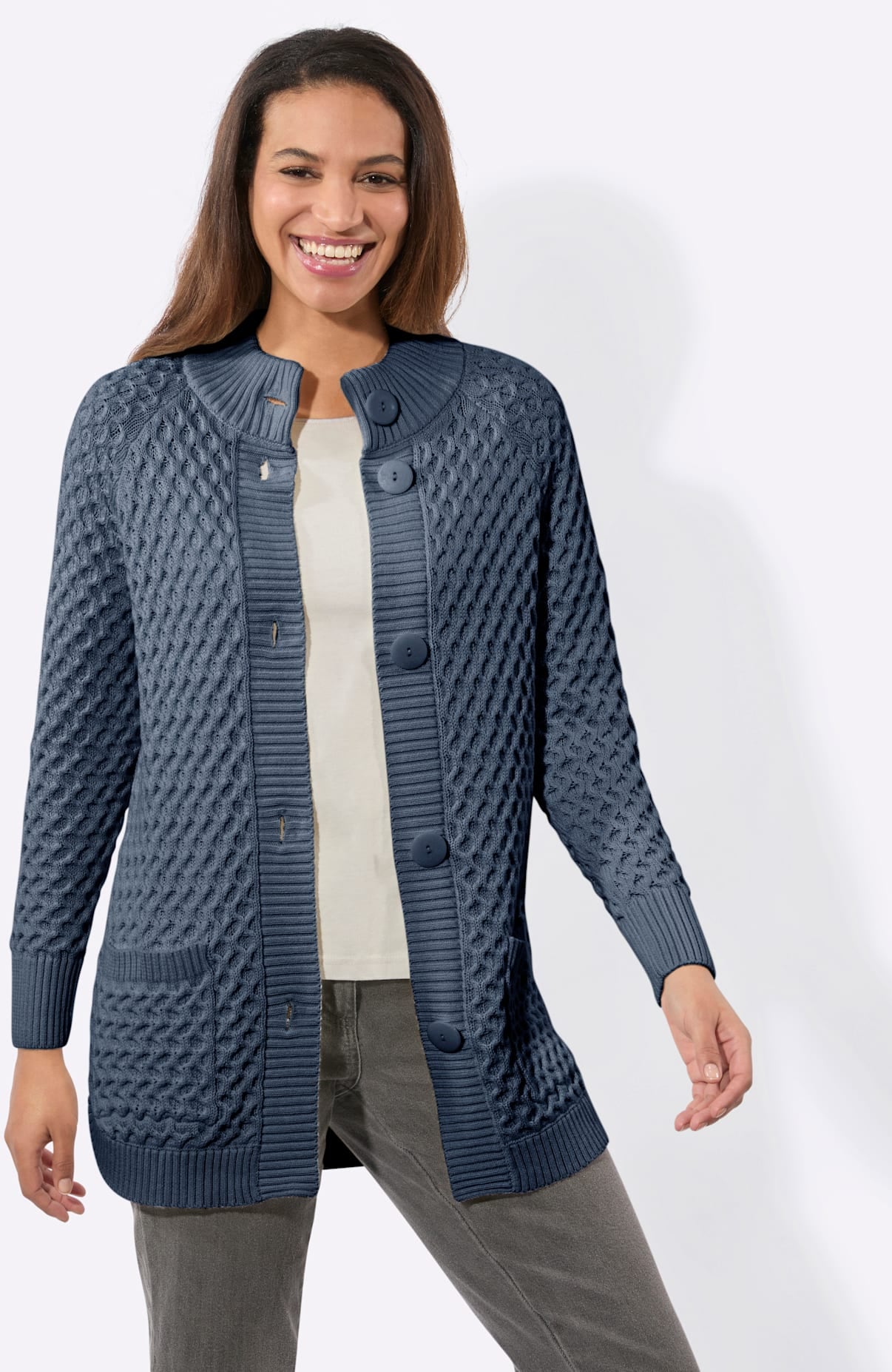 Inspirationen Longstrickjacke