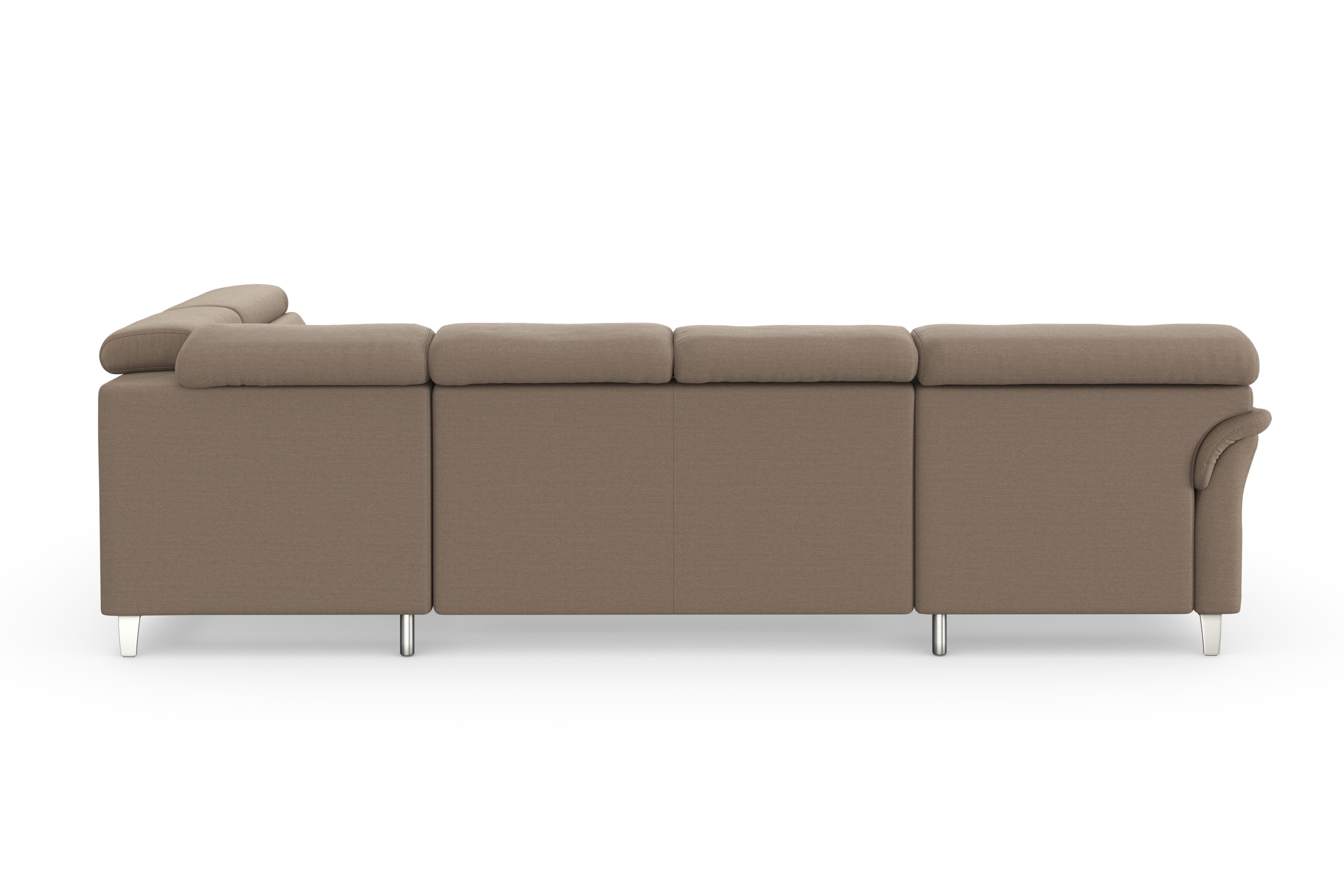 sit&more Wohnlandschaft »Marano U-Form«, inklusive Kopfteilverstellung, wahlweise mit Bettfunktion, Bettkasten