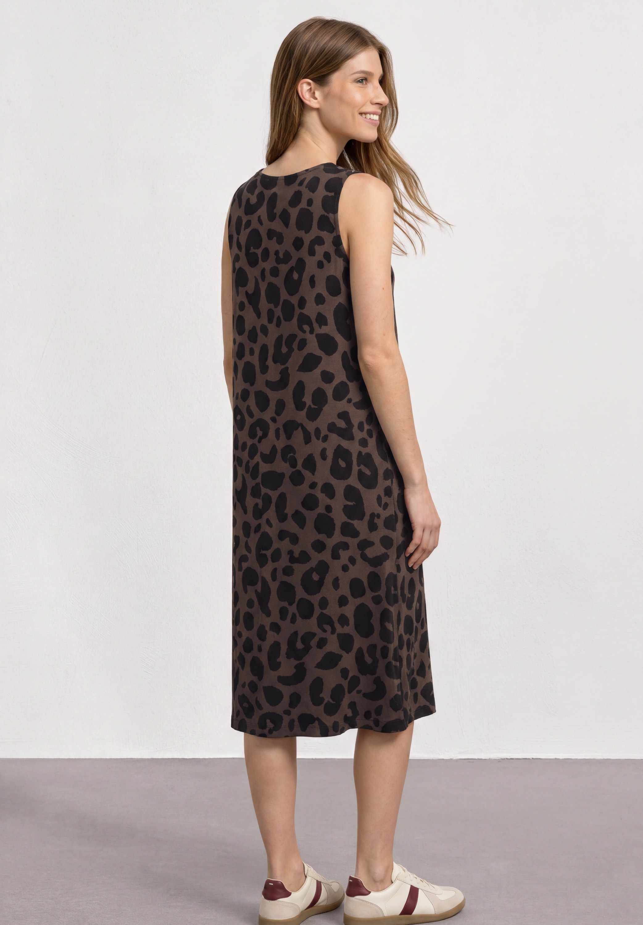 STREET ONE Midikleid Ohne Taschen aus Viskose