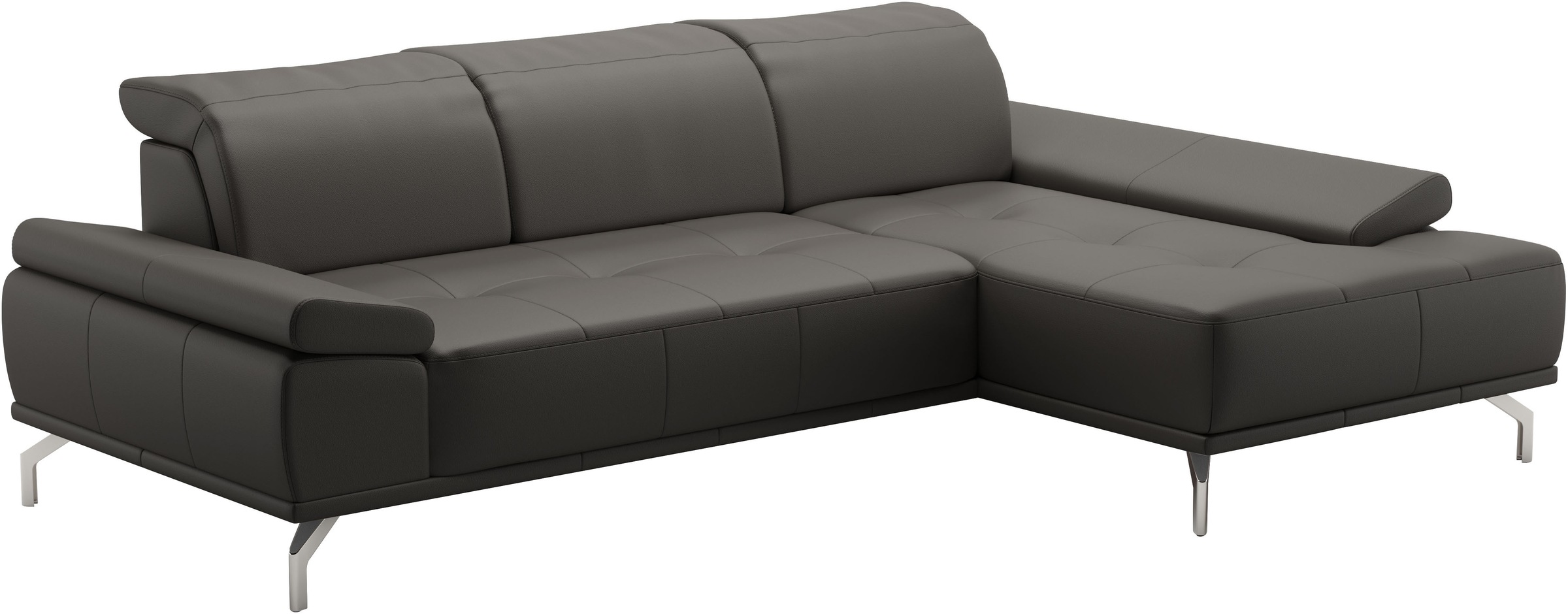 Places of Style Ecksofa »Caluna«, Inkl.Sitztiefenverstellung