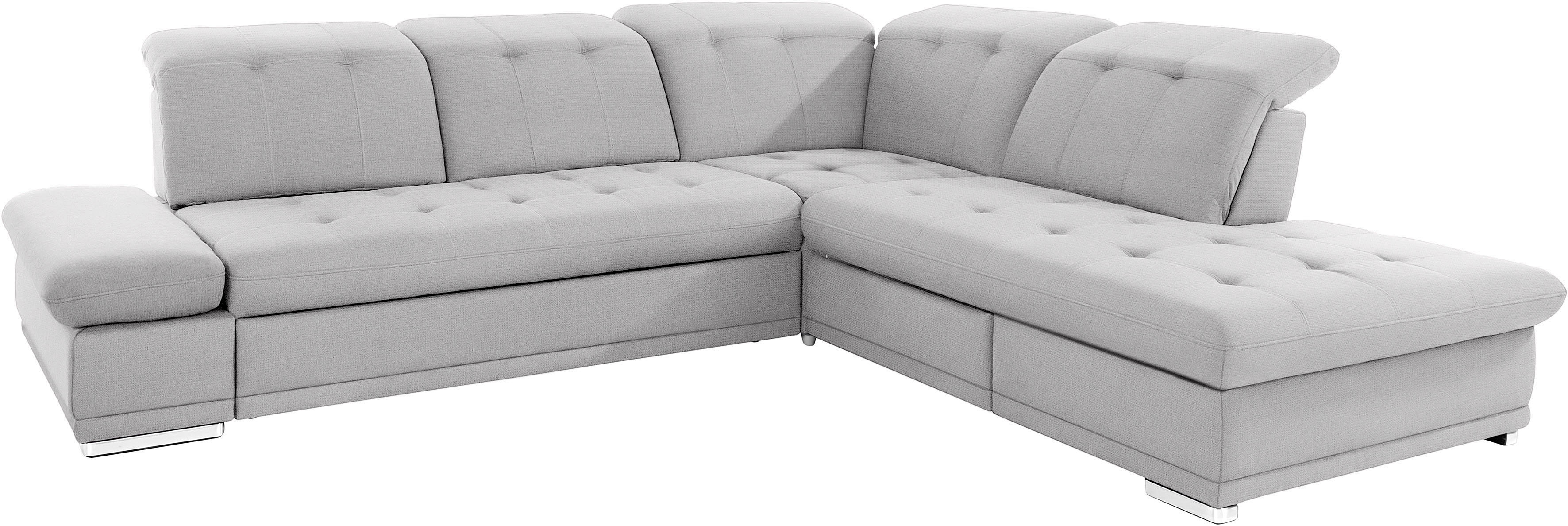 Thumbnail - COTTA Ecksofa "Holiday L-Form mit Sitztiefen-, Armteil- und Kopfteilverstellung", wahlweise mit Bettfunktion & Bettkaste...