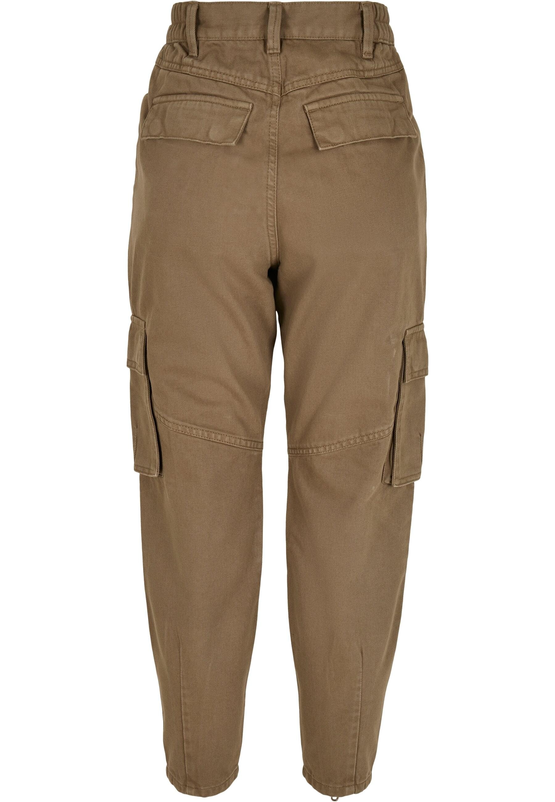 URBAN CLASSICS Cargohose »Urban Classics Damen Ladies Ballon Fit Cargo Twill Pants«, (1 tlg.)