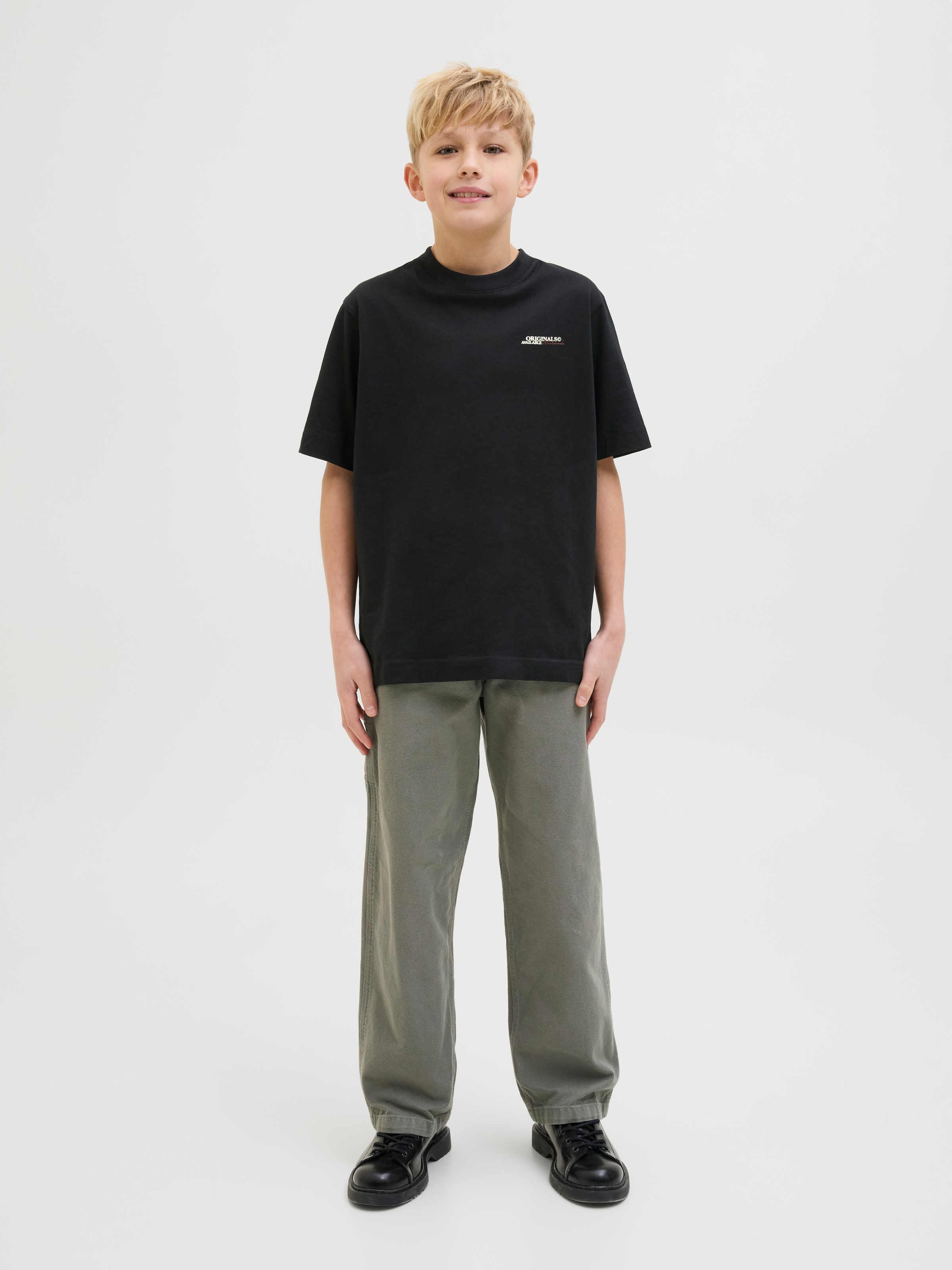 Jack & Jones Junior T-Shirt »JORISLINGTON TYPE TEE SS CREW N. SN JNR«