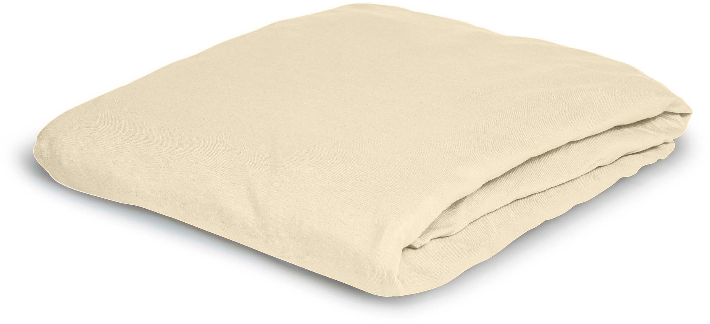 Thumbnail - BIERBAUM Spannbettlaken "Jersey" 95 % Baumwolle und 5 % Elasthan für optimale Weichheit und Dehnbarkeit