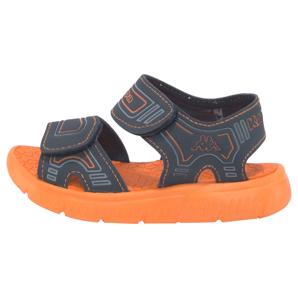 Marken Kappa Kappa Sandale navy-orange Marken Kappa Kappa Sandale navy-orange