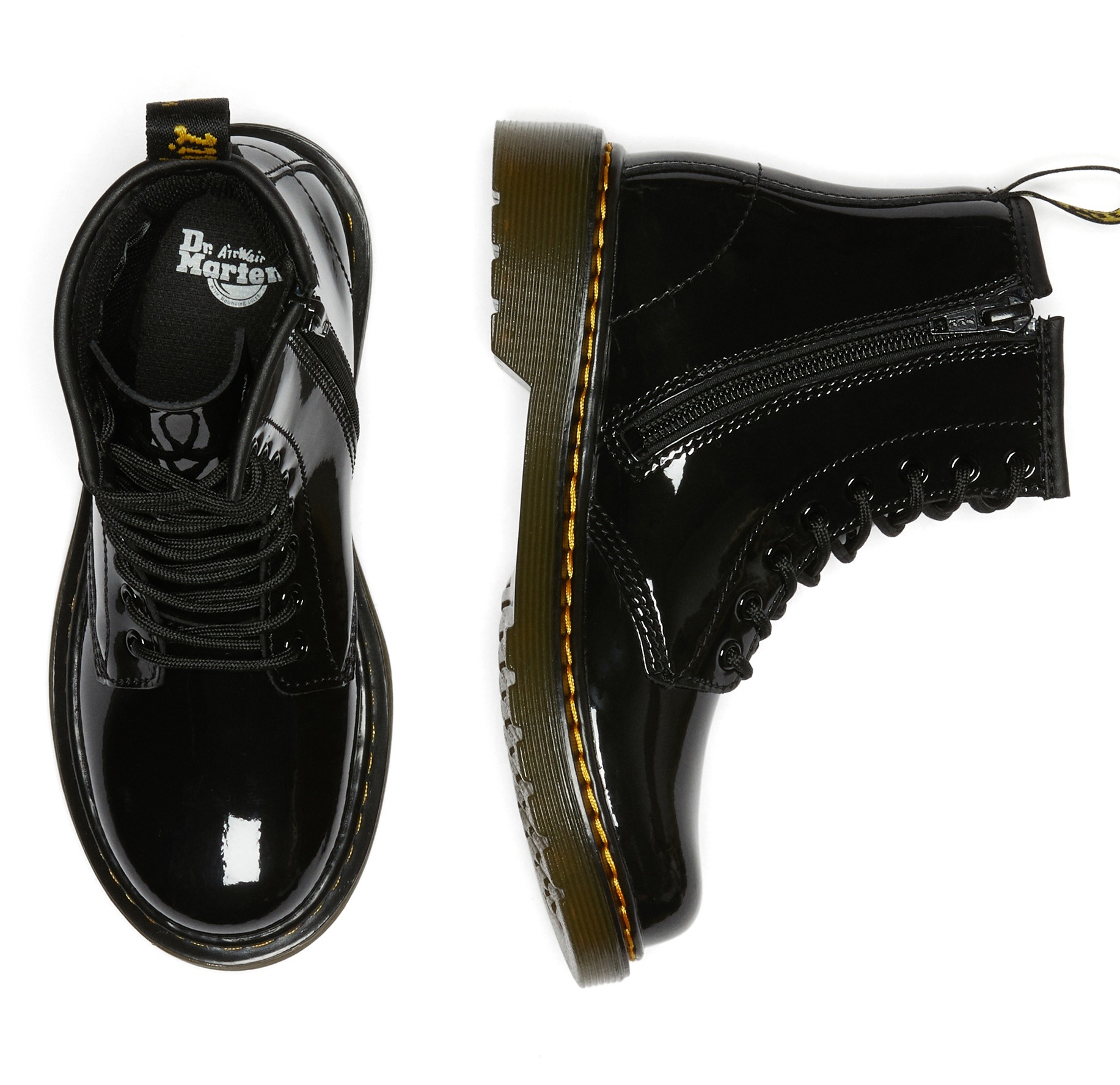 DR. MARTENS Schnürboots "Junior 1460 8-Loch Lacklederstiefel" Lackstiefel, günstig online kaufen