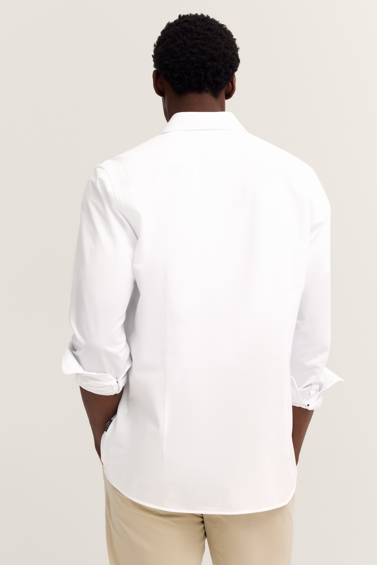 bugatti Langarmhemd "Modern Fit", mit Kent-Kragen und Stretch-Funktion günstig online kaufen