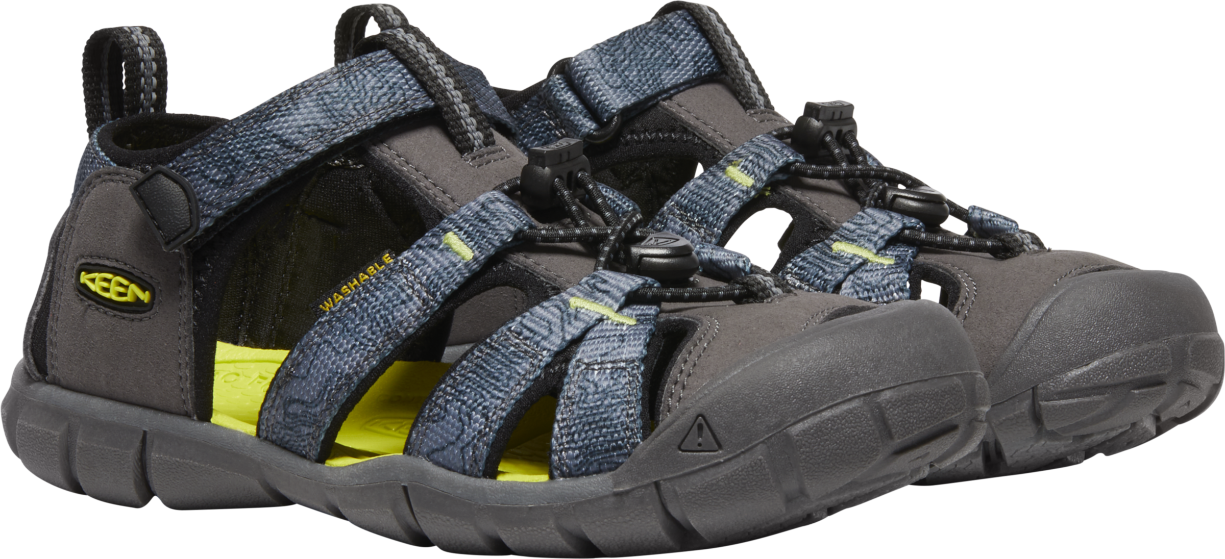 KEEN Jungen Sandale "SEACAMP II CNX", Gr. 36, rosa, Synthetik, Schuhe