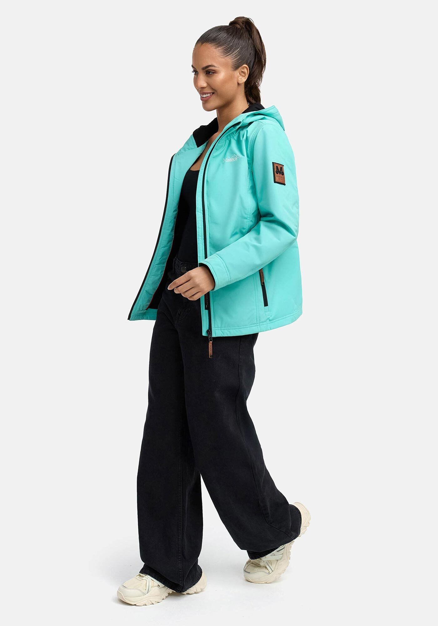 Marikoo Outdoorjacke »Brombeere«, sportliche Übergangsjacke mit Kapuze
