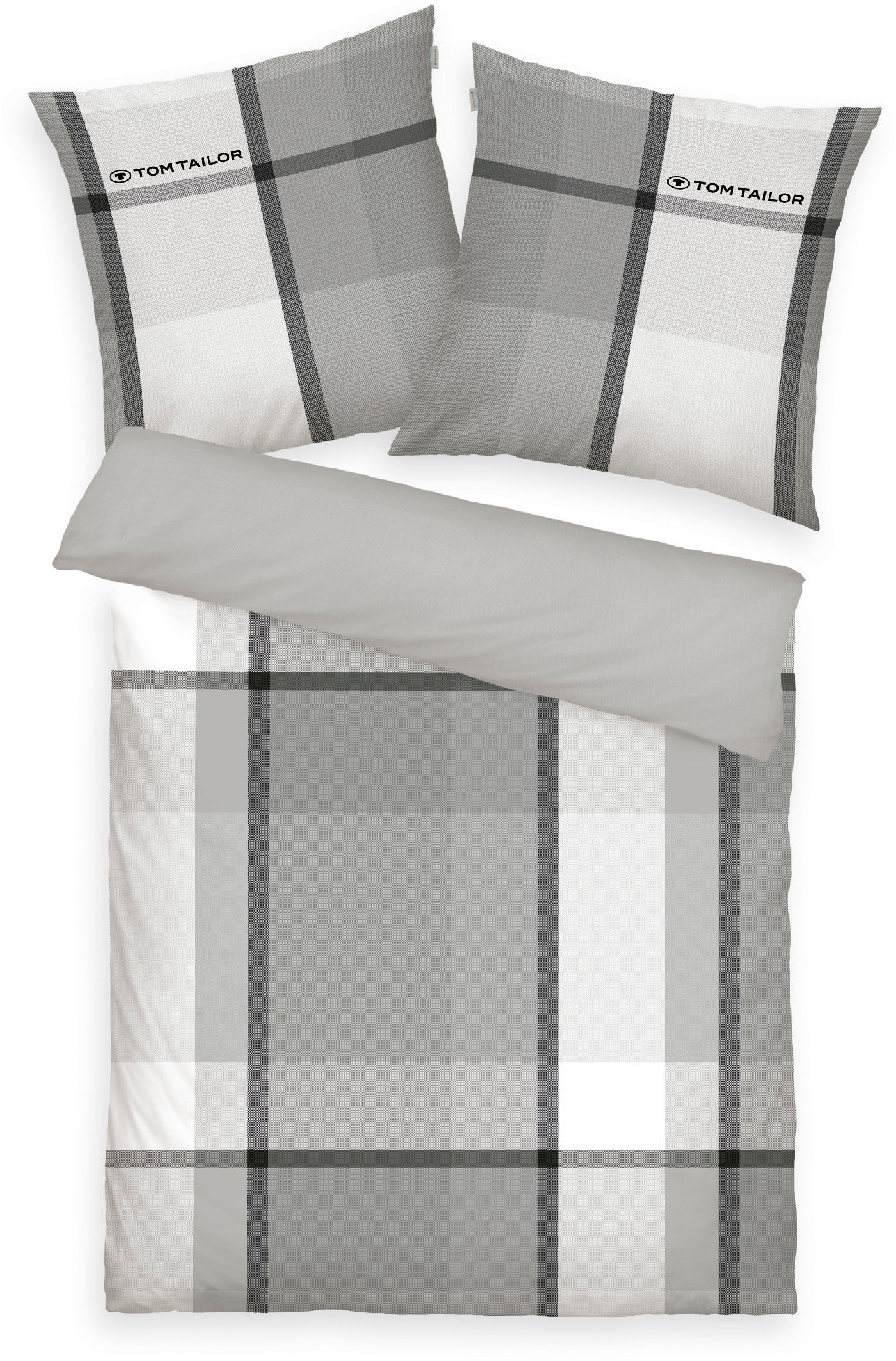 TOM TAILOR HOME Bettwäsche "Lenny in Gr. 135x200 oder 155x220 cm" 3 Stk. mi günstig online kaufen