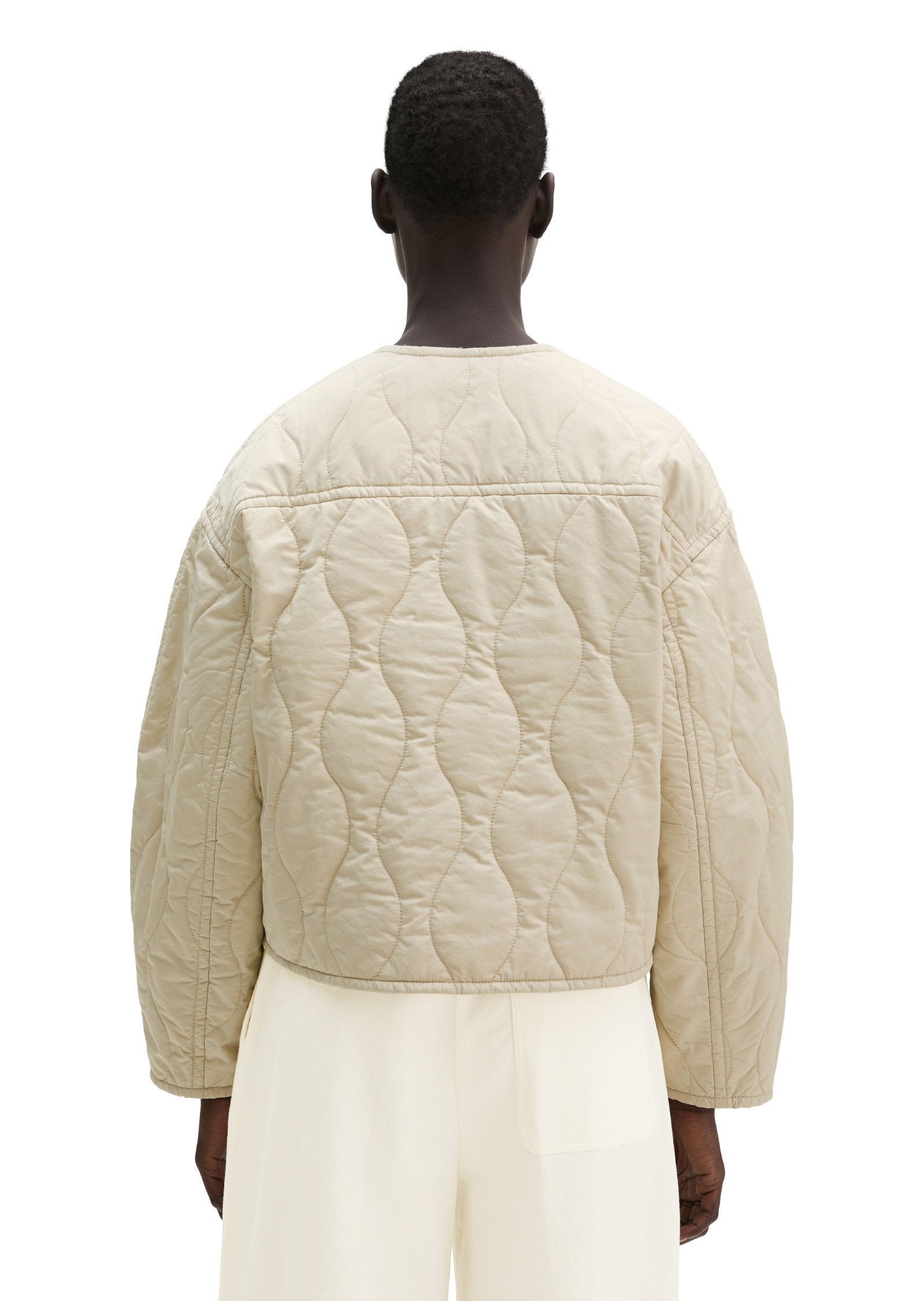 Marc O'Polo Outdoorjacke »aus wasserabweisendem Twill«
