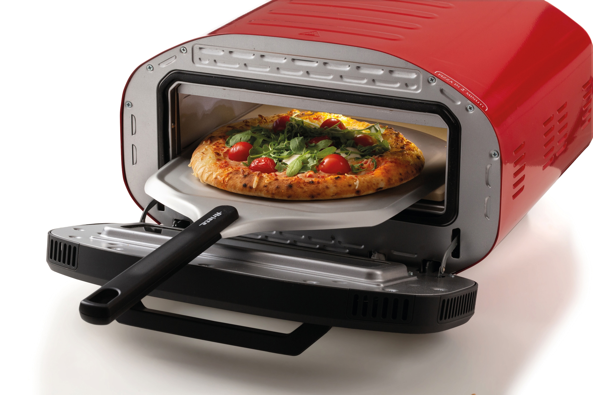 Ariete Pizzaofen »3901« bis 430°C, herausnehmbarer Pizzastein, inkl. Zubehör