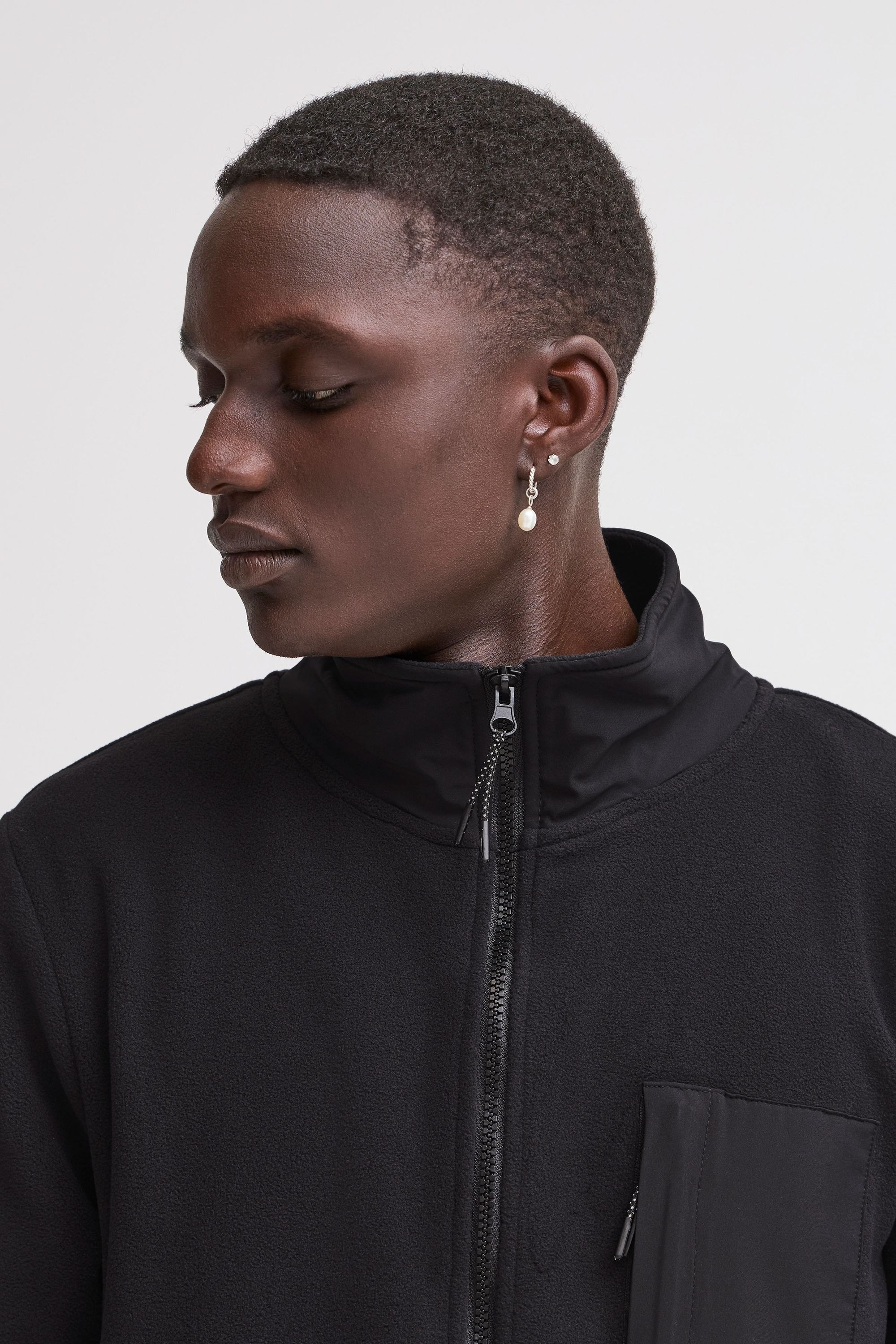 Blend Fellimitatjacke »Fellimitatjacke BHBROOKS Sweatshirt zipp thru«