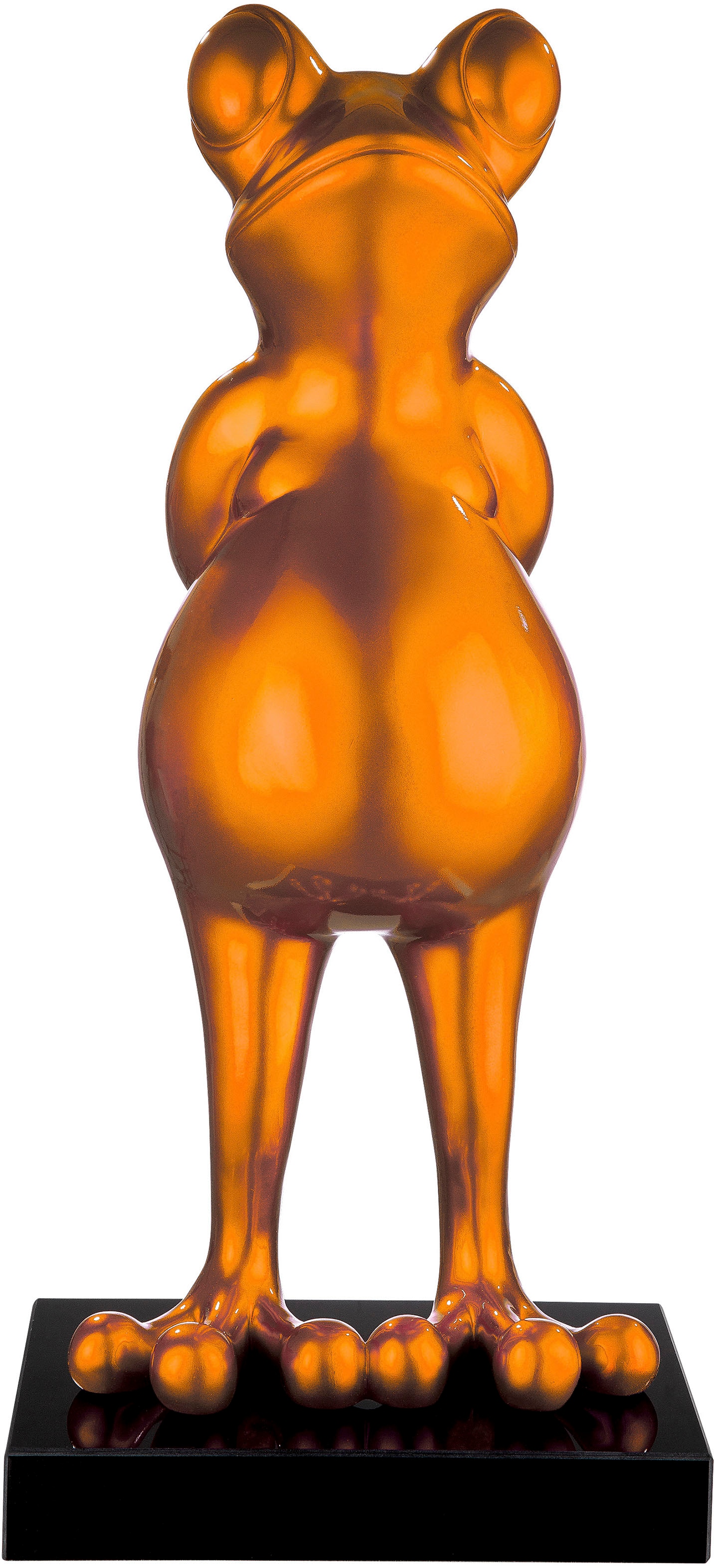 Tierfigur »Skulptur Frosch orange«