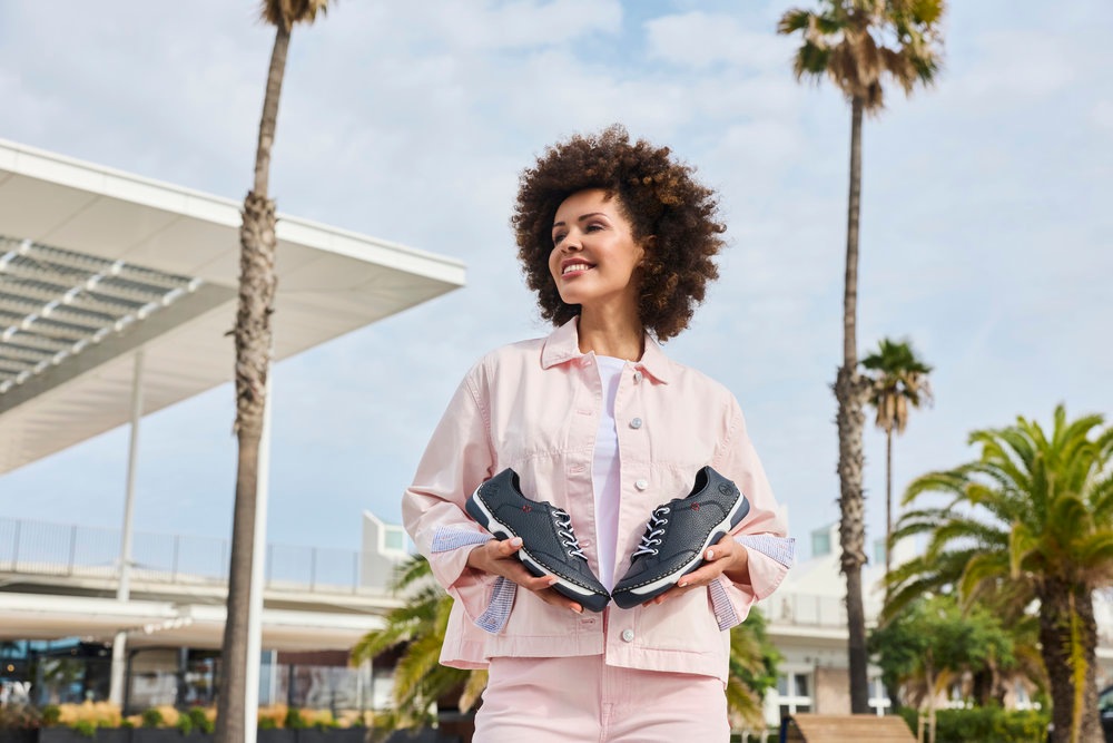 Rieker Sneaker Halbschuh, Freizeitschuh, Schnürschuh mit Rahmennaht günstig online kaufen