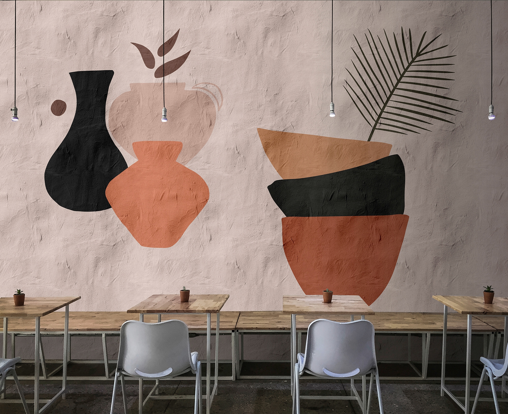 living walls Fototapete »Walls by Patel Santa Fe«, Fototapete Modern santa fe 4,00 m x 2,70 m 200 g Vlies Premium Tapete