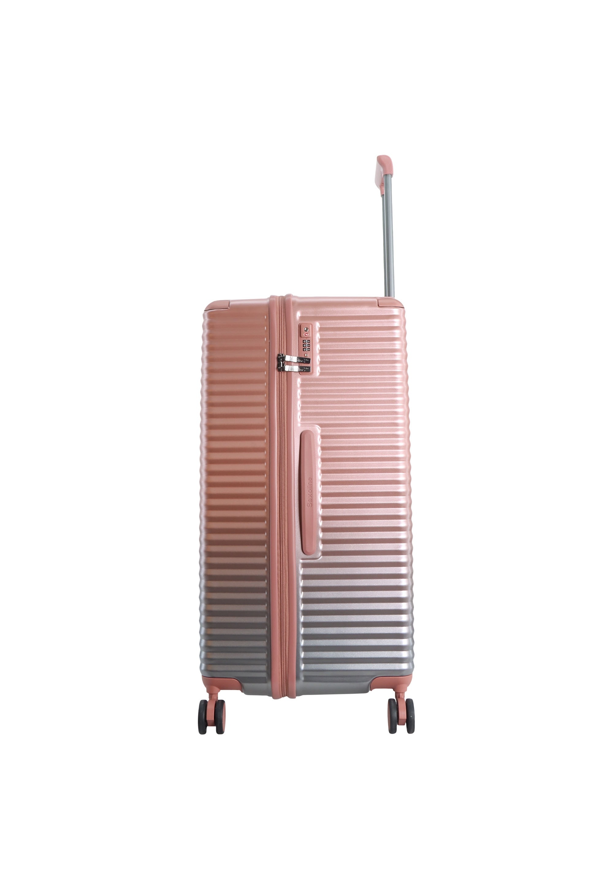 Saxoline® Koffer »Elite Trunk«, mit Trolleysystem aus Halbaluminium