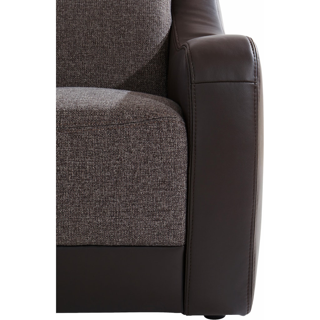 exxpo - sofa fashion Sessel »Happy«, inklusive Kopf- bzw. Rückenverstellung