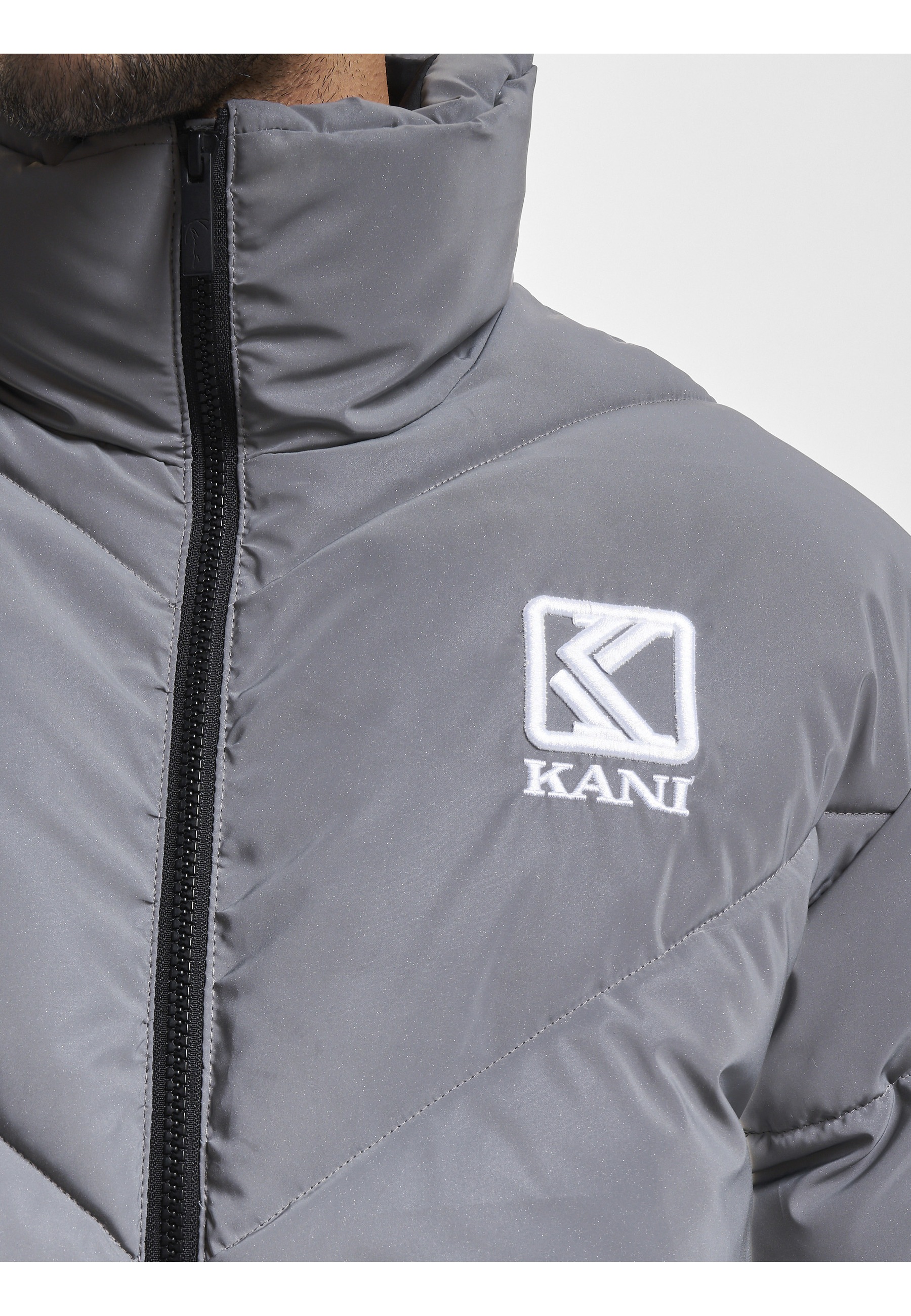 Karl Kani Winterjacke »Karl Kani Damen KM233-047-1 KK Og Puffer Jacket« 1 Stk. tlg. ohne Kapuze
