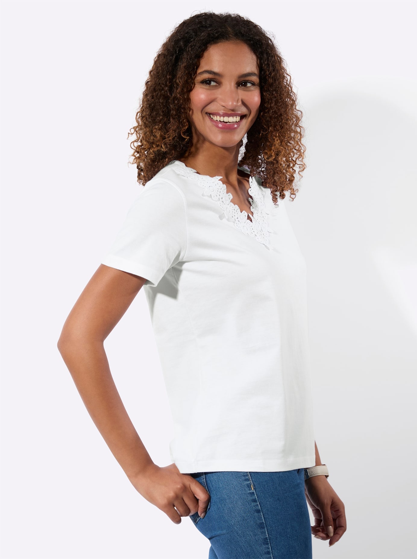 Inspirationen Kurzarmshirt »Shirt« 1 tlg.