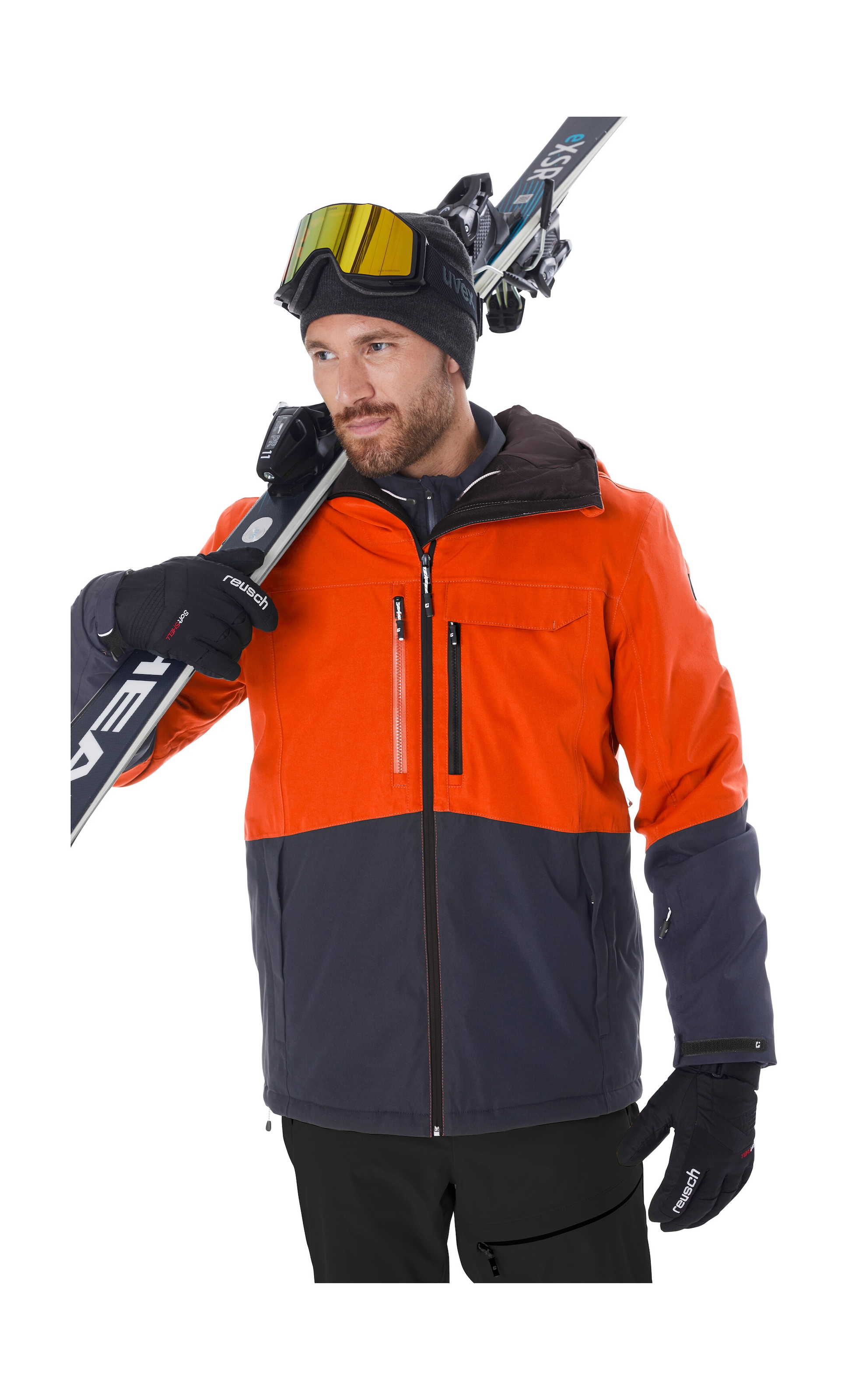 Killtec Skijacke »KSW 280 MN SKI JCKT« Wasserdichte Herrenjacke mit Schneefang, atmungsaktiv und PFAS-frei