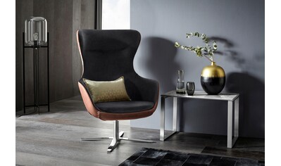 Places of Style Stuhl »Leona«, Webstoff-Kunstleder, mit Drehfunktion kaufen
