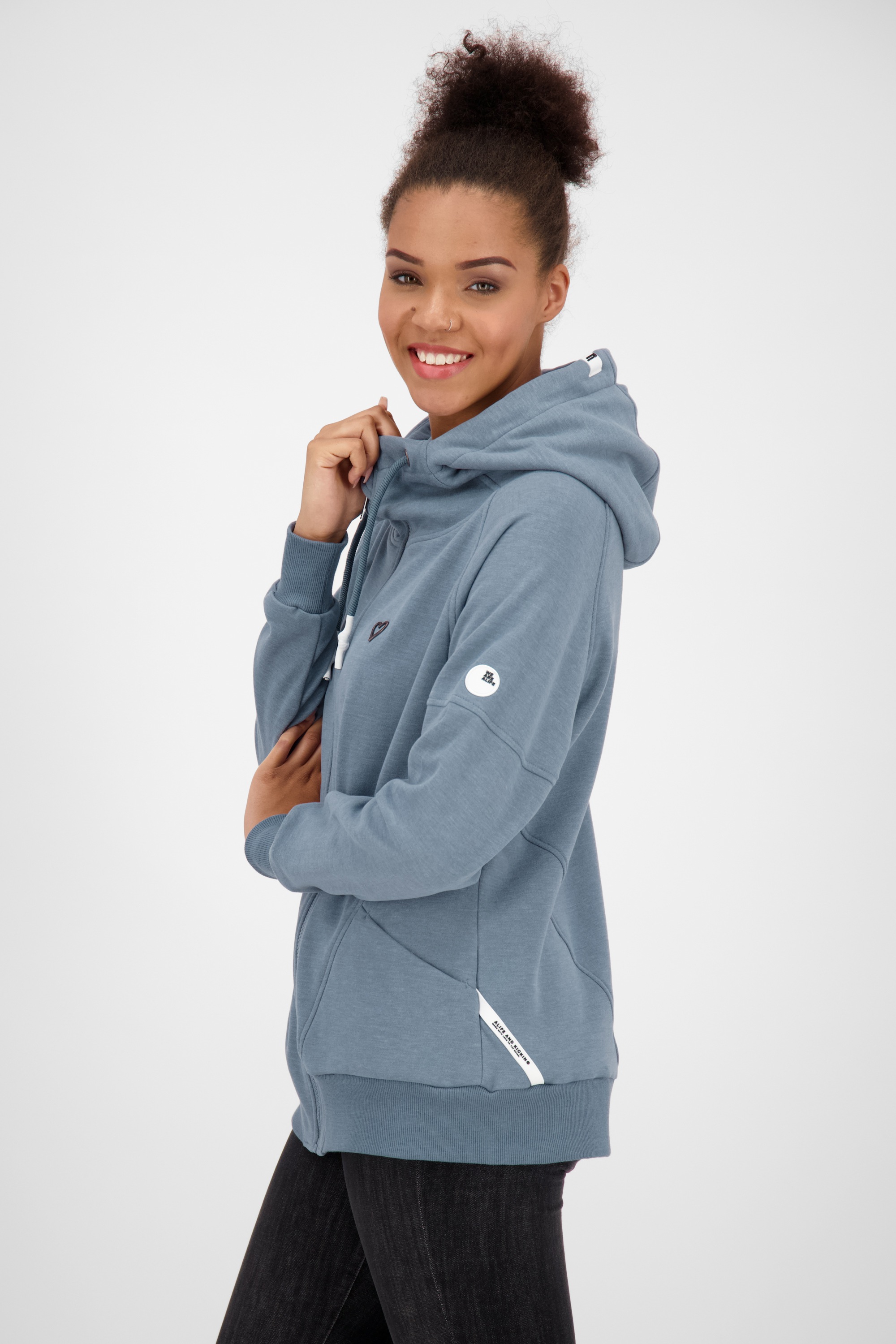 Alife & Kickin Kapuzensweatjacke "Damen MariaAK" günstig online kaufen