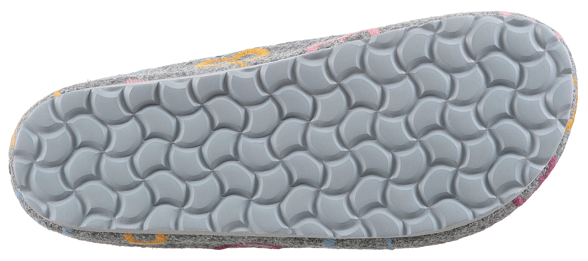 Aniston SHOES Clog, Homeslipper, Hausschuh mit süßer Herzchen-Stickerei - NEUE KOLLEKTION