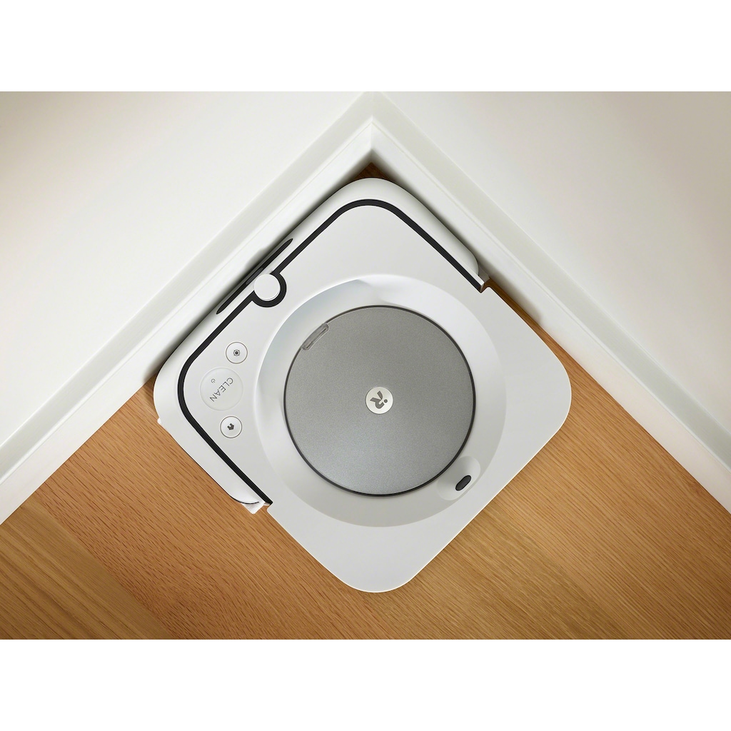 iRobot Wischroboter »Braava jet m6 (m6138)«, App-/Sprachsteuerung, Nasswischen und Trockenfegen, Kartierung