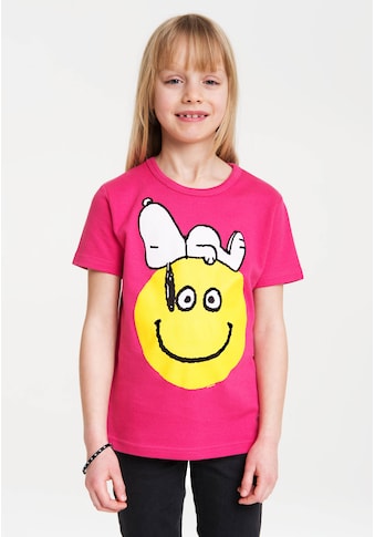Logoshirt Marškinėliai »Peanuts - Snoopy Smiley«...