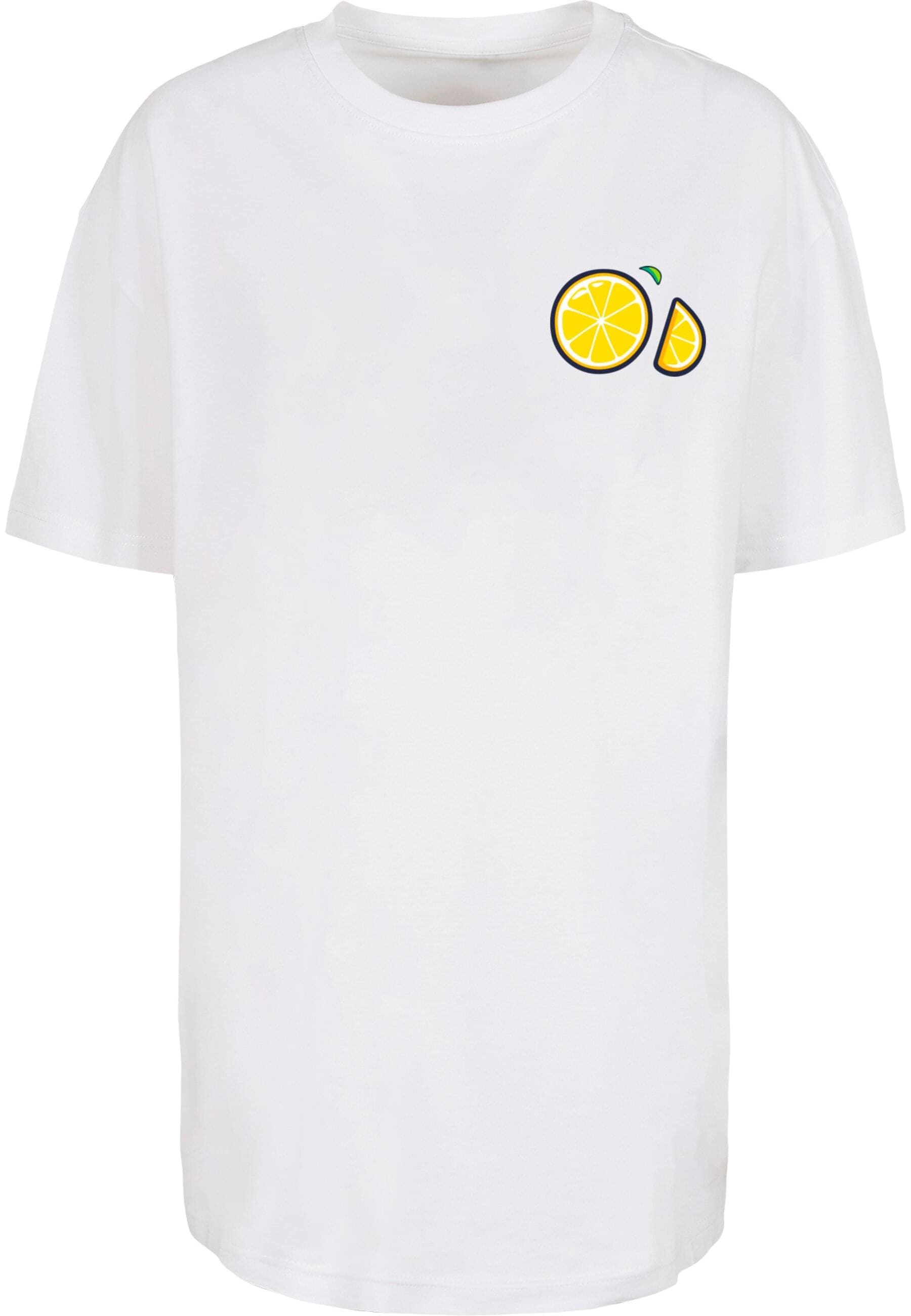 Merchcode T-Shirt "Merchcode Ladies Lemon Party Oversized Tee" 1 Stk. tlg. günstig online kaufen