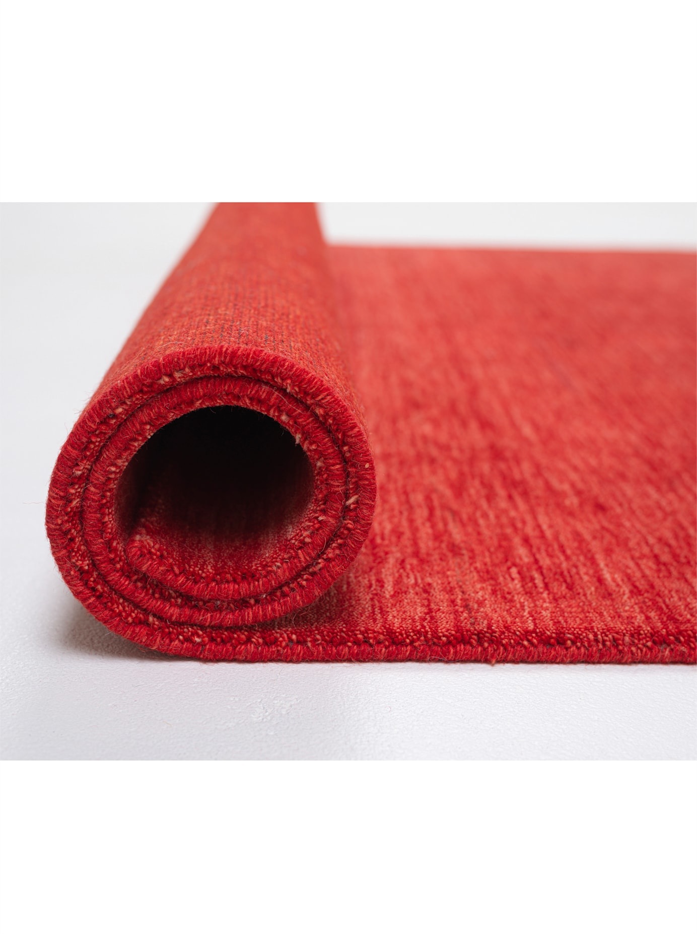 Teppich HEINE HOME Gr. 2, rot, B:60cm H:13mm L:90cm, Wolle, Teppiche, Teppich 3