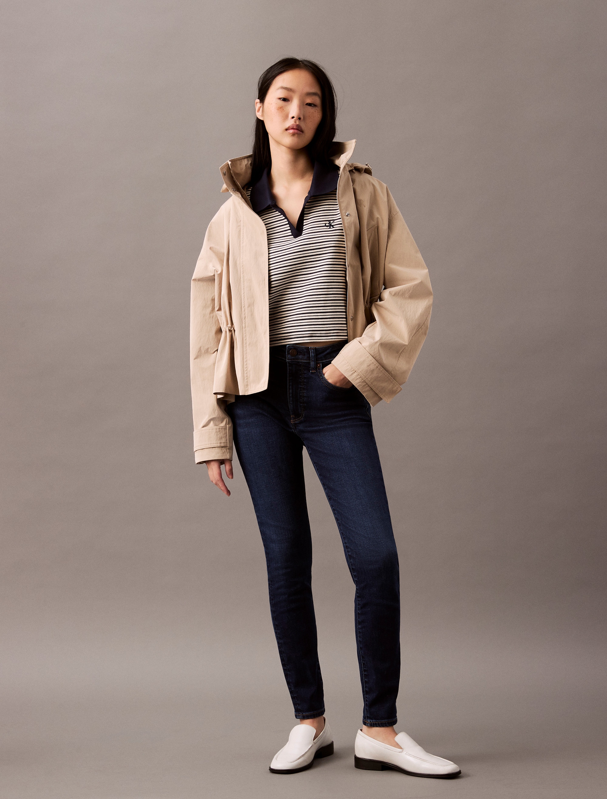 Calvin Klein Jeans Skinny-fit-Jeans "MID RISE SKINNY", Mit Gürtelschlaufen günstig online kaufen