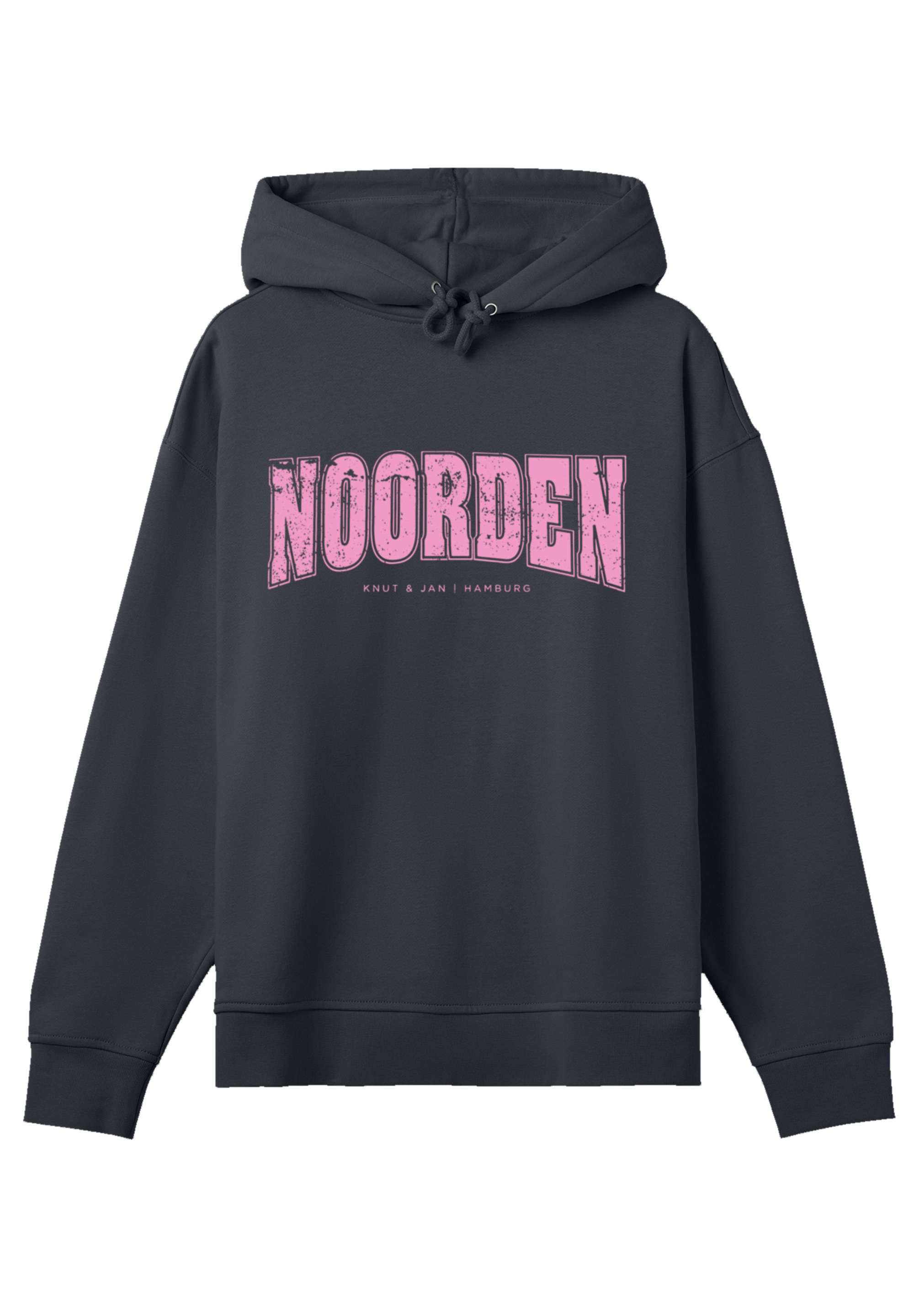 F4NT4STIC Kapuzenpullover »Oversized Shirt Knut & Jan Noorden Collegiate« Premium Qualität, Knut & Jan Hamburg